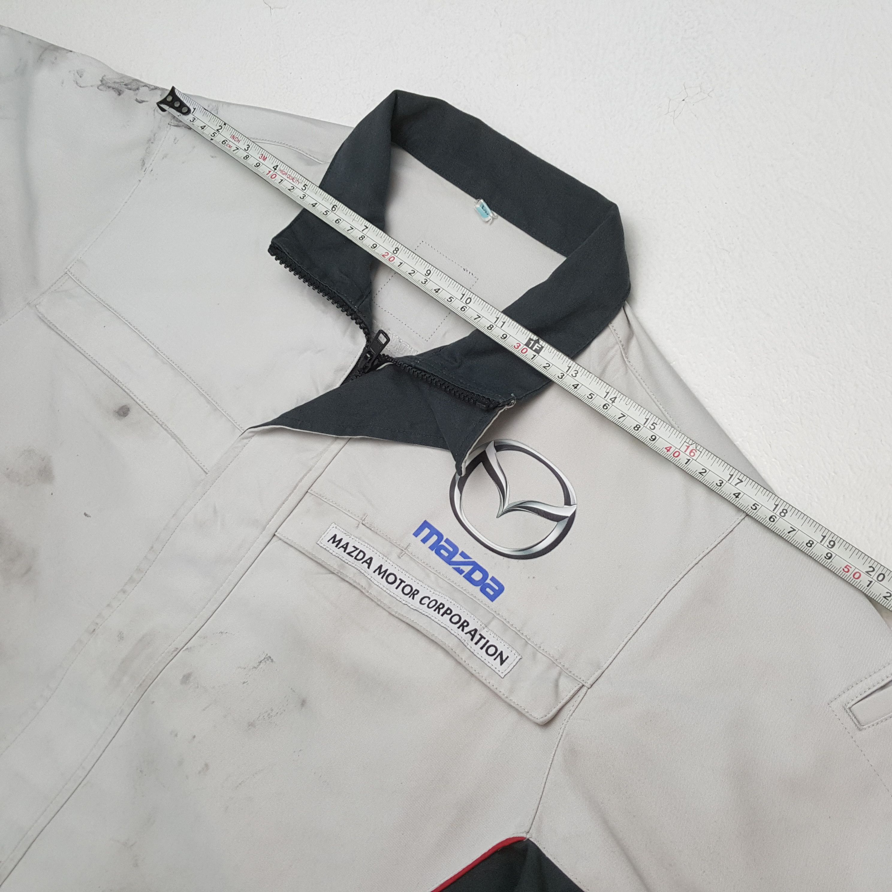 Japanese Brand × Vintage Vintage MAZDA Japanese Motorsports Crew Jacket Size US L / EU 52-54 / 3 - 5 Thumbnail