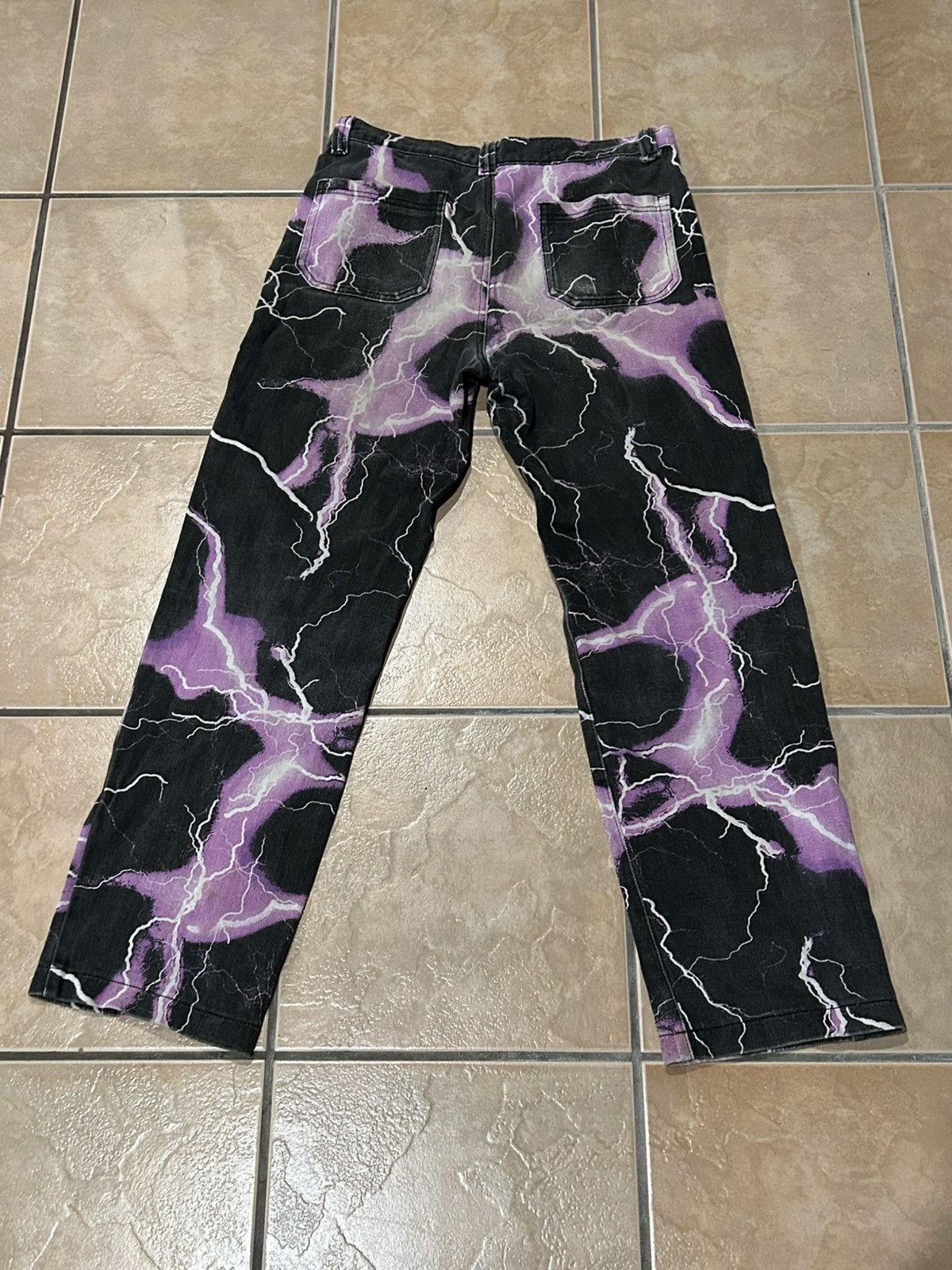 Jaded London JADED LONDON Authentic Lightning Jeans Size US 30 / EU 46 - 2 Thumbnail