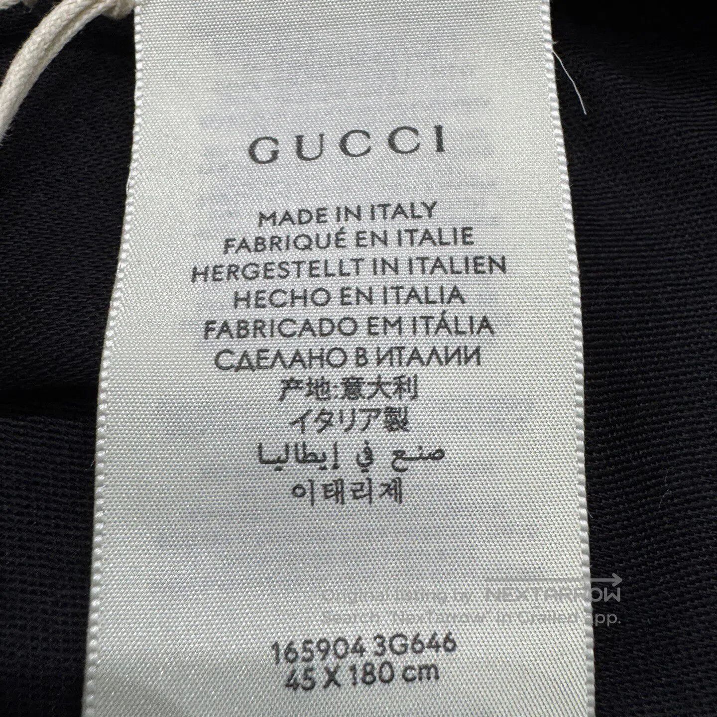 Gucci Guicci Double-G full-print wool scarf| Size ONE SIZE - 6 Thumbnail