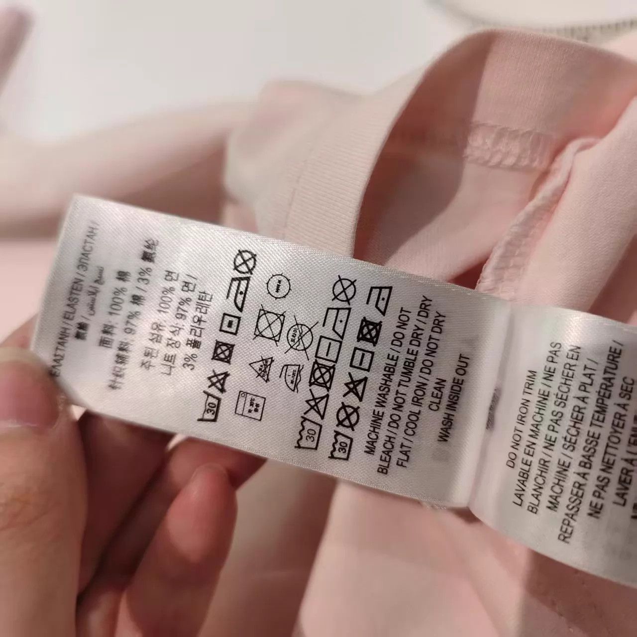 Burberry Burberry Pink Embroidered Logo M 99 New Size M / US 6-8 / IT 42-44 - 5 Thumbnail
