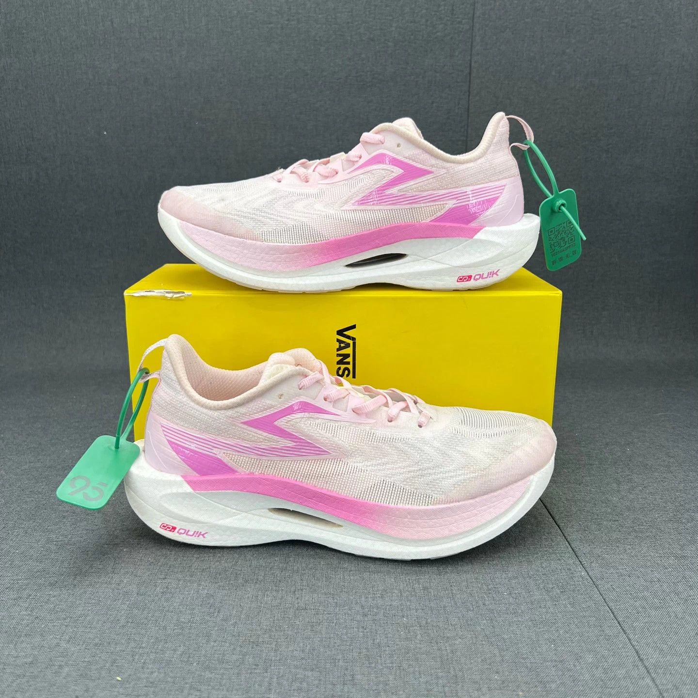 Other 361° Feiran 2 Taohua Yun White/Pink 43 Size US 9 / EU 42 - 2 Thumbnail