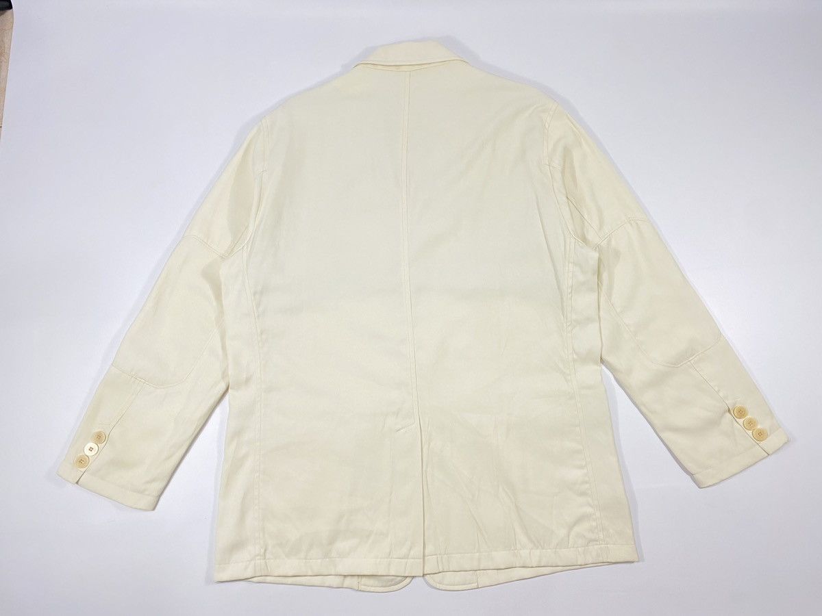 Canali 🔥LASTDROP🔥 Canali Milk Nylon Zip Pocket Blazer Nylon Jacket Size US XL / EU 56 / 4 - 23 Thumbnail