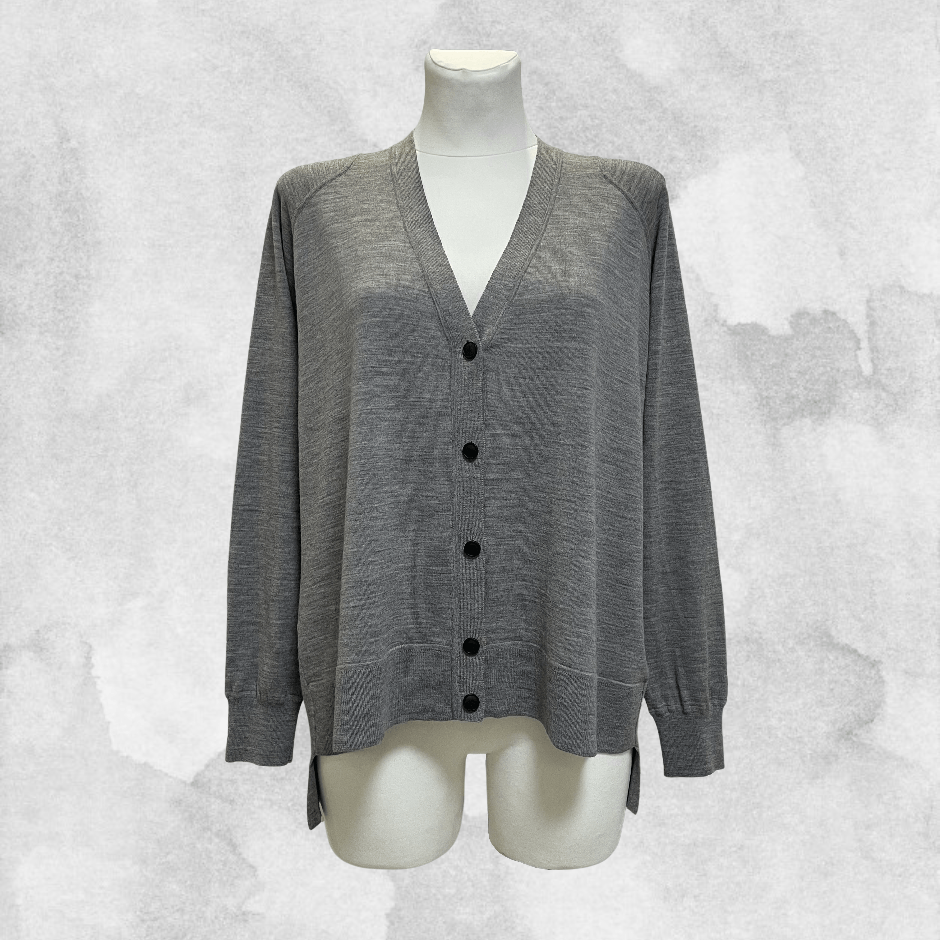 Alexander Wang ALEXANDER WANG Cardigan Wool Oversize Pullover Jumper Sweate Size M / US 6-8 / IT 42-44 - 1 Thumbnail
