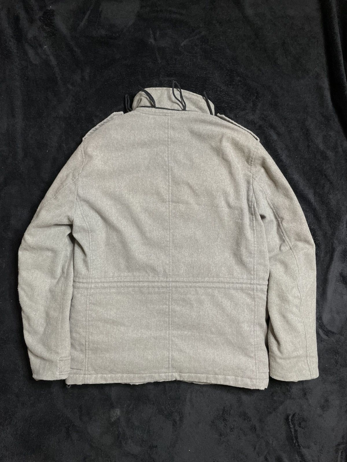 Stone Island Stone Island Ice Jacket Wool Blend Grey 2014 Size L Size US L / EU 52-54 / 3 - 4 Thumbnail