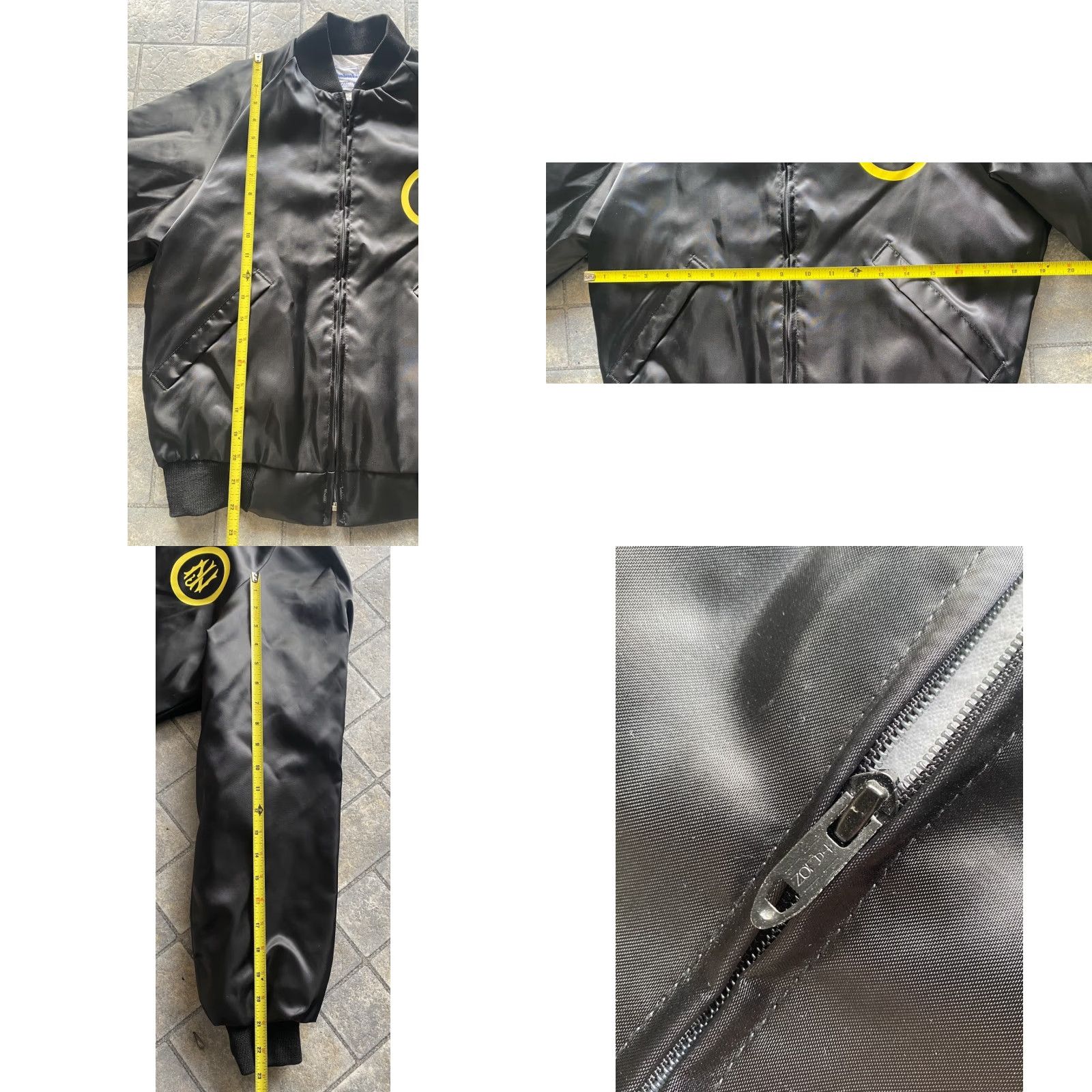 Dunbrooke VINTAGE Dunbrooke Jacket Small Black Nylon Zip Men Size US S / EU 44-46 / 1 - 8 Thumbnail