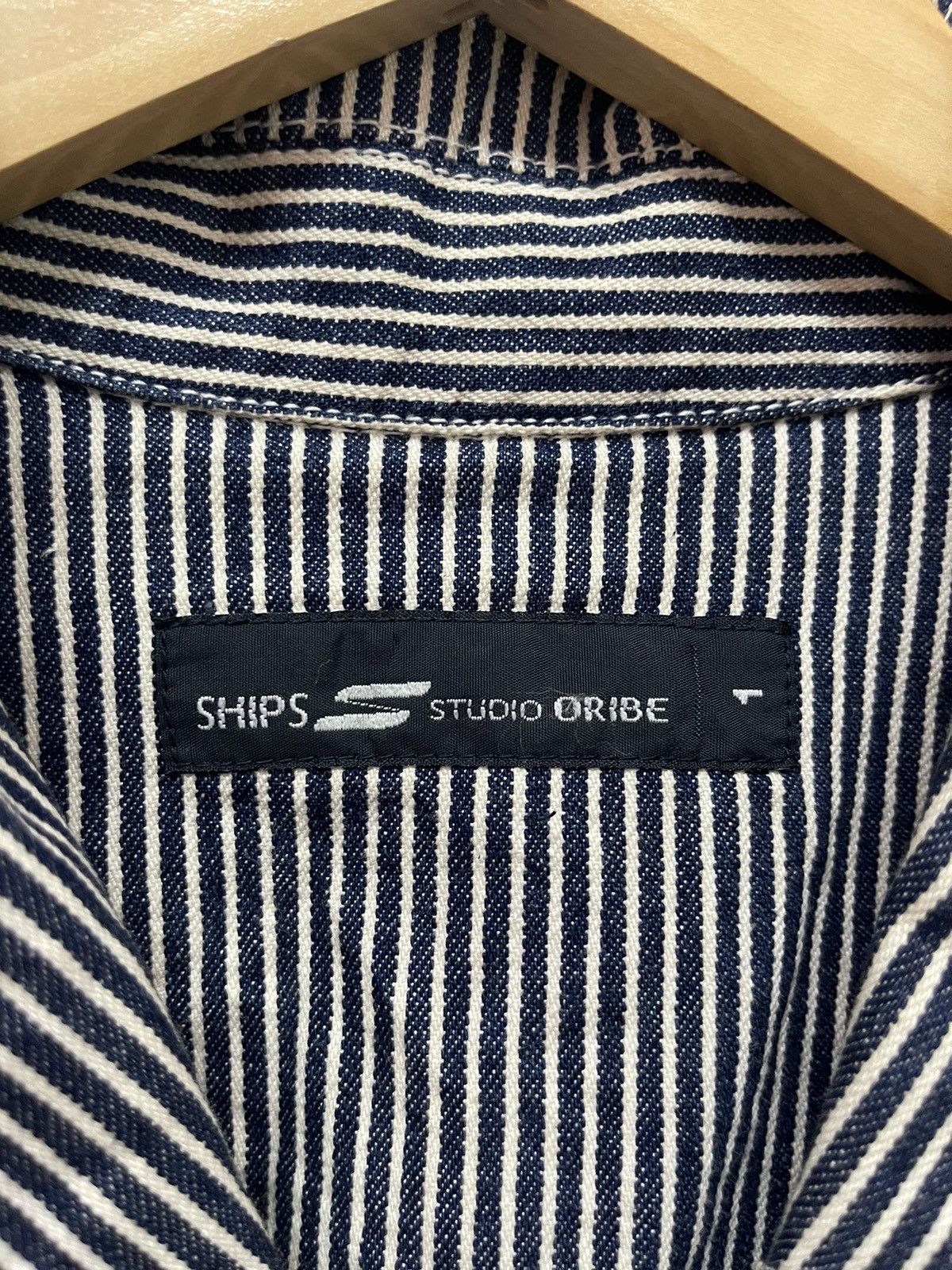 SHIPS × Vintage Vintage SHIPS Studio Oribe Hickory Jacket Size US S / EU 44-46 / 1 - 5 Thumbnail