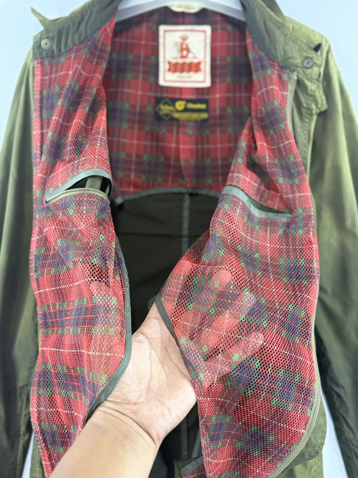 Baracuta 🔥 Baracuta ENGLAND Olmetex Very Distressed Light Jacket -M Size US S / EU 44-46 / 1 - 18 Thumbnail