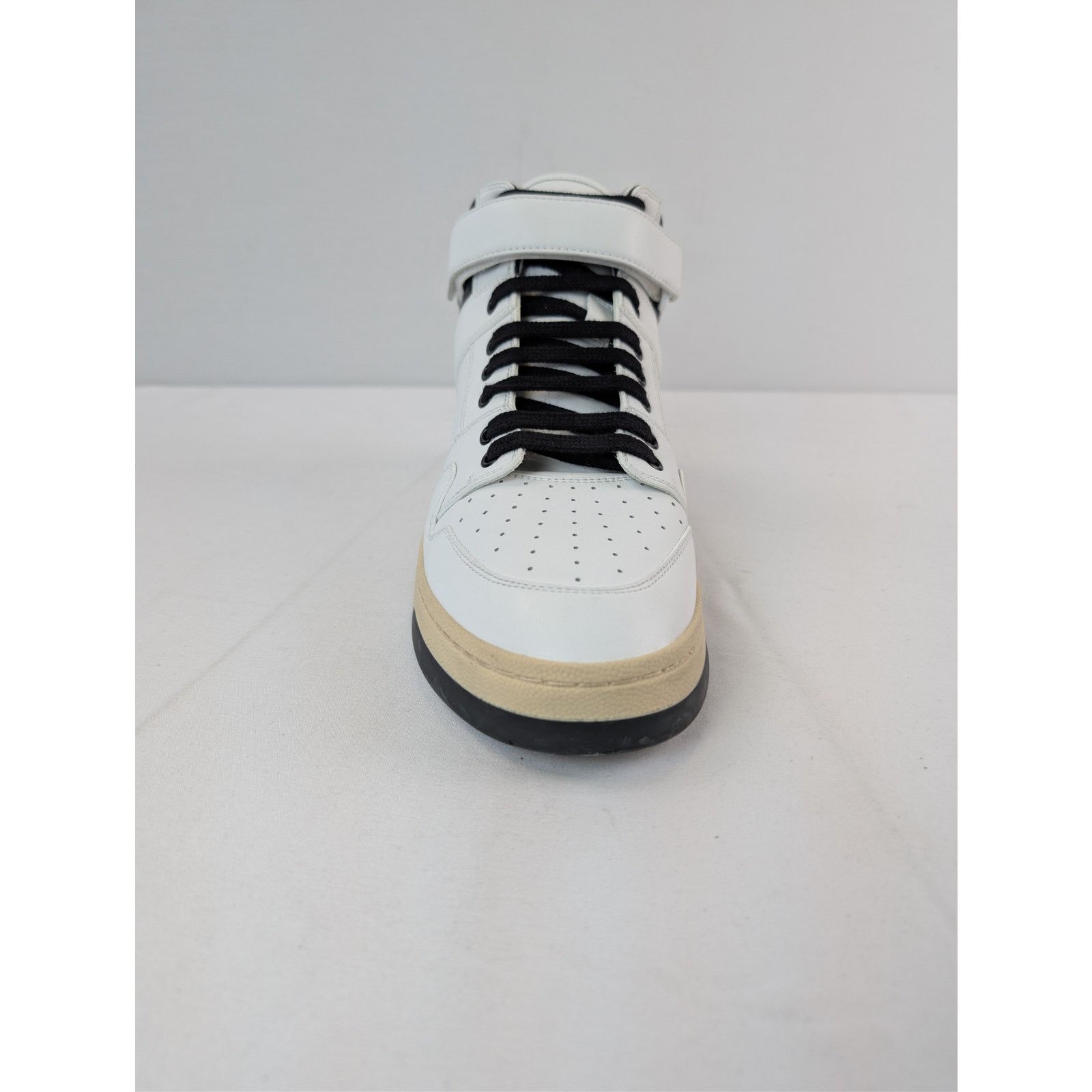 Saint Laurent Paris o1rshd1 Lax Mid top sneakers in Blanc optique/nero Size US 10 / EU 43 - 15 Thumbnail