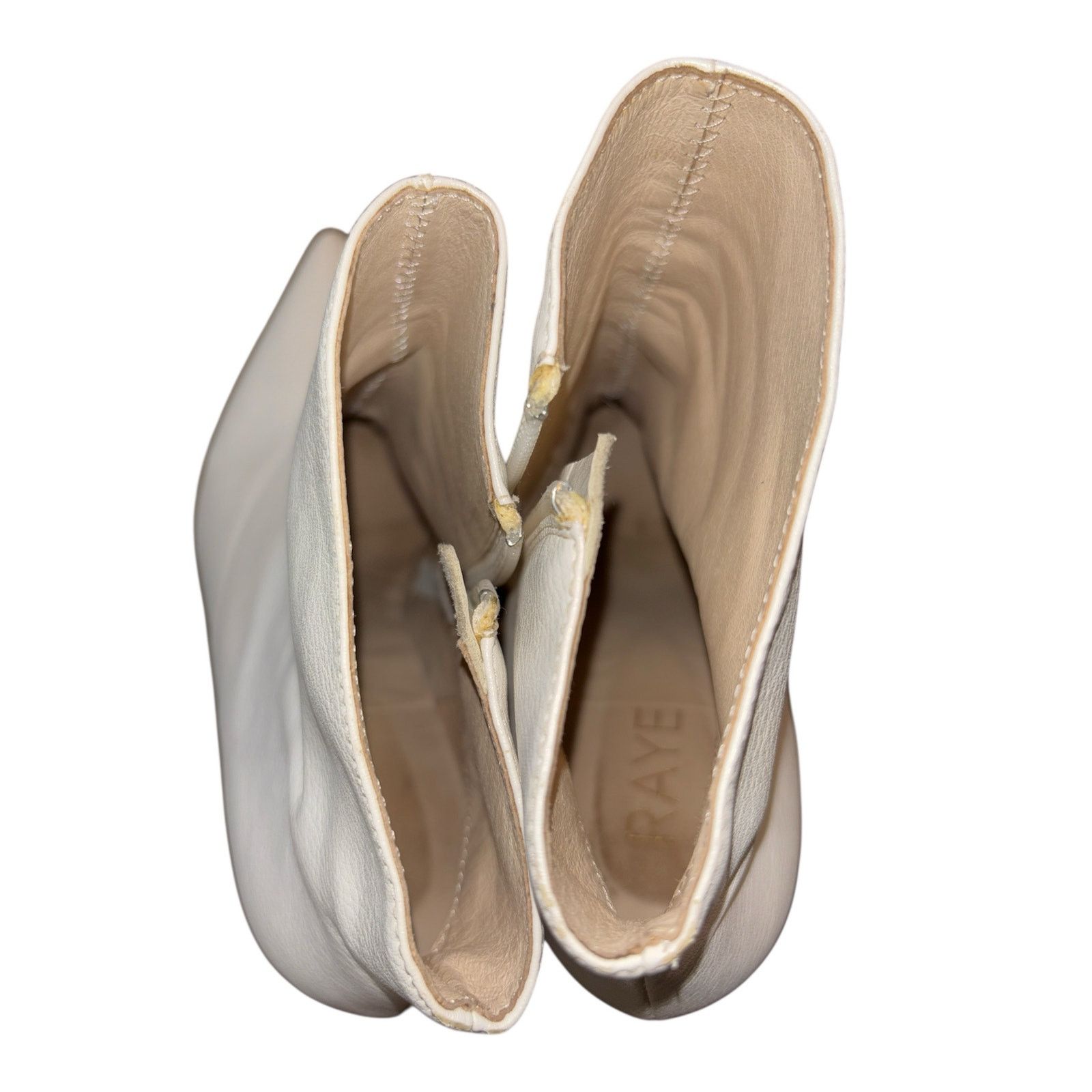 The Unbranded Brand Ray White Leather Congo Boots Size 10 Size US 10 / IT 40 - 6 Thumbnail