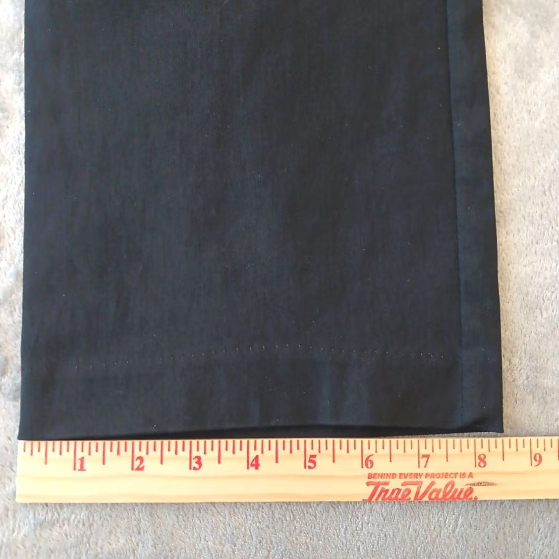 Vintage AB Studio Dress Pants Womens Large Black Pull On Stretch High Rise 34x32 Size 36" / US 14 / IT 50 - 6 Thumbnail