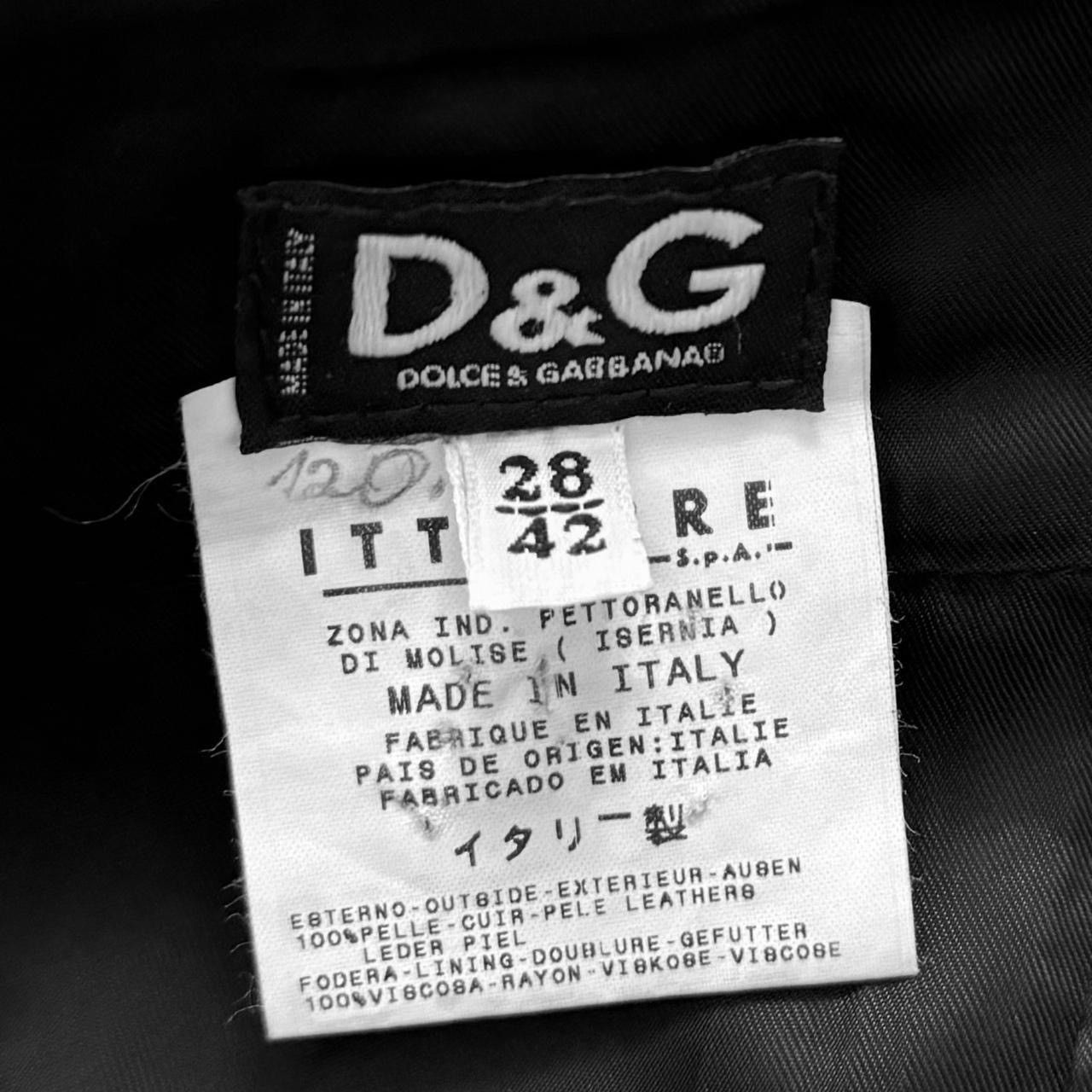 Dolce & Gabbana Dolce & Gabbana vintage leather 90s dress Size S / US 4 / IT 40 - 3 Thumbnail