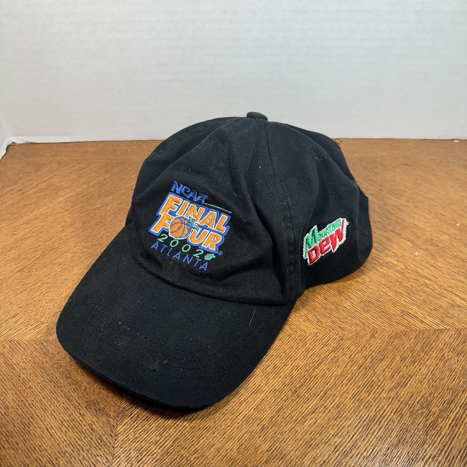 NCAA Vtg 2002 NCAA Final 4 Atlanta Hat Indiana Maryland Kansas OK Size ONE SIZE - 6 Thumbnail