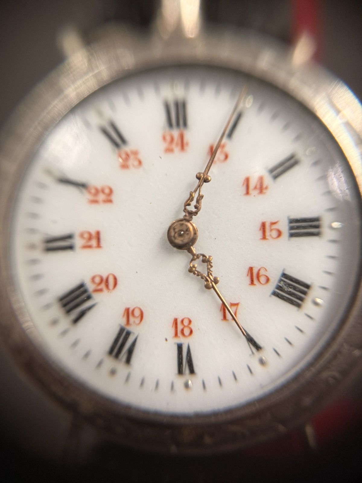 Vintage Vintage ADAPT Pocket Military Dial Stering Manual Watch Size ONE SIZE - 6 Thumbnail