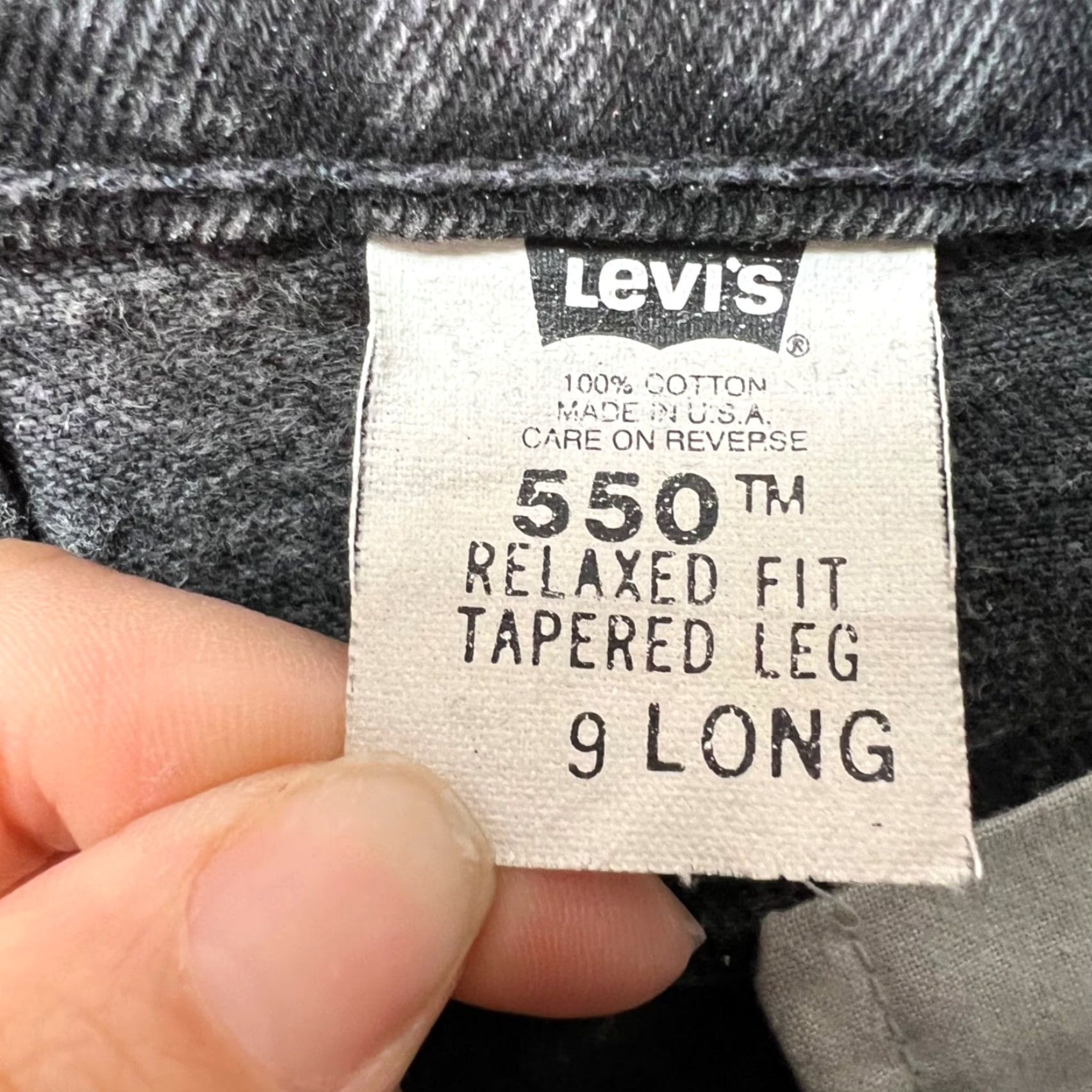 Levi's VINTAGE Levi's 550 Womens Jeans Shirt? Size 30" / US 8 / IT 44 - 4 Thumbnail