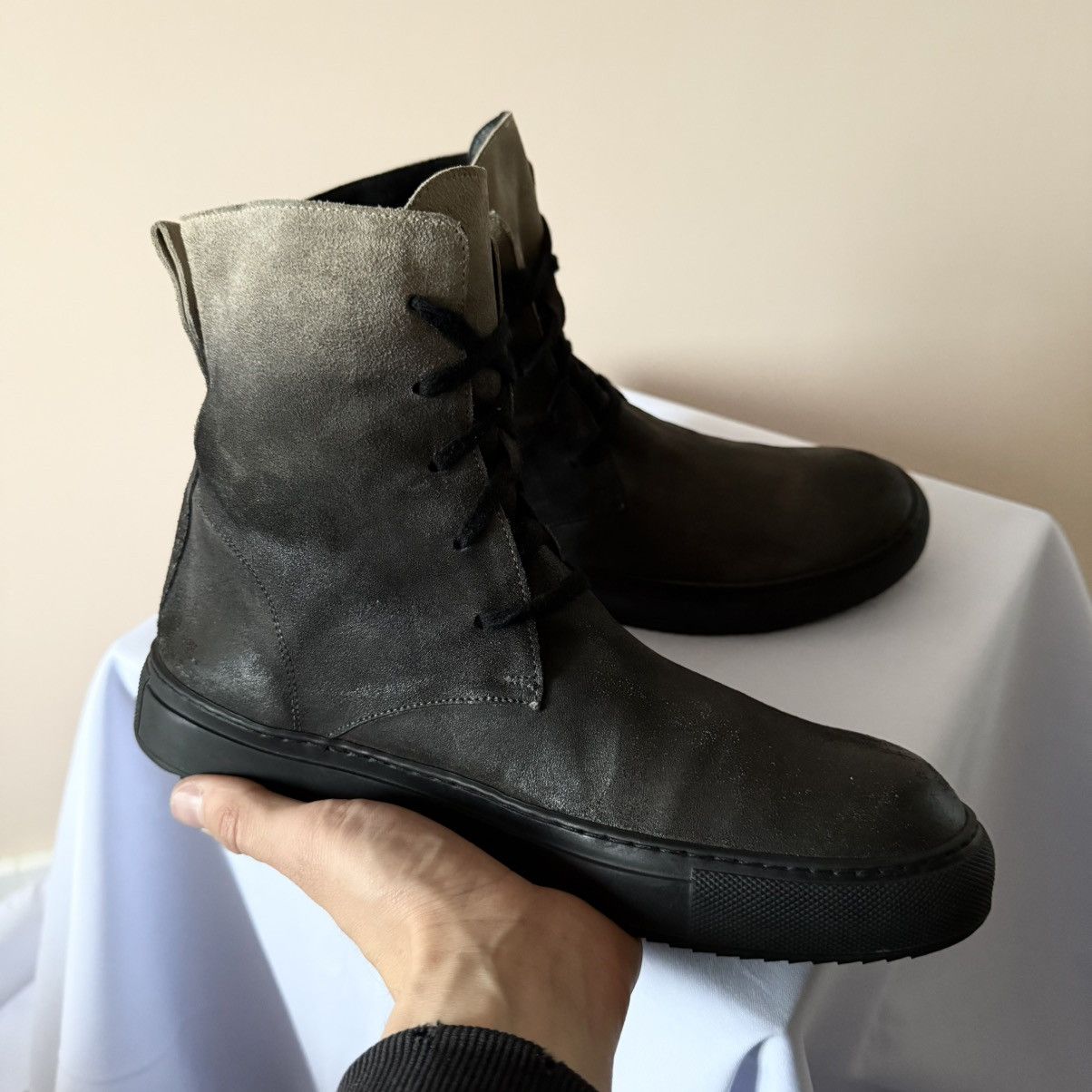 Rundholz RARE Rundholdz Avantgarde Leather Shoes Rick Owens Style Size US 9.5 / IT 39.5 - 8 Thumbnail