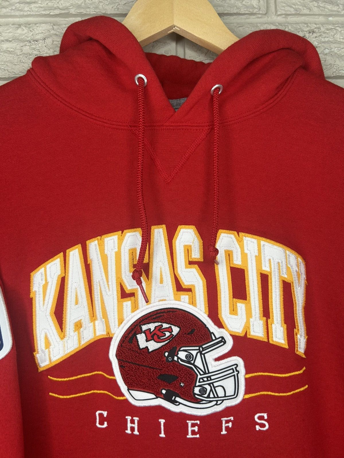 Russell Athletic Vintage Russell Athletic Kansas City Cheifs Hoodie Size US L / EU 52-54 / 3 - 4 Thumbnail
