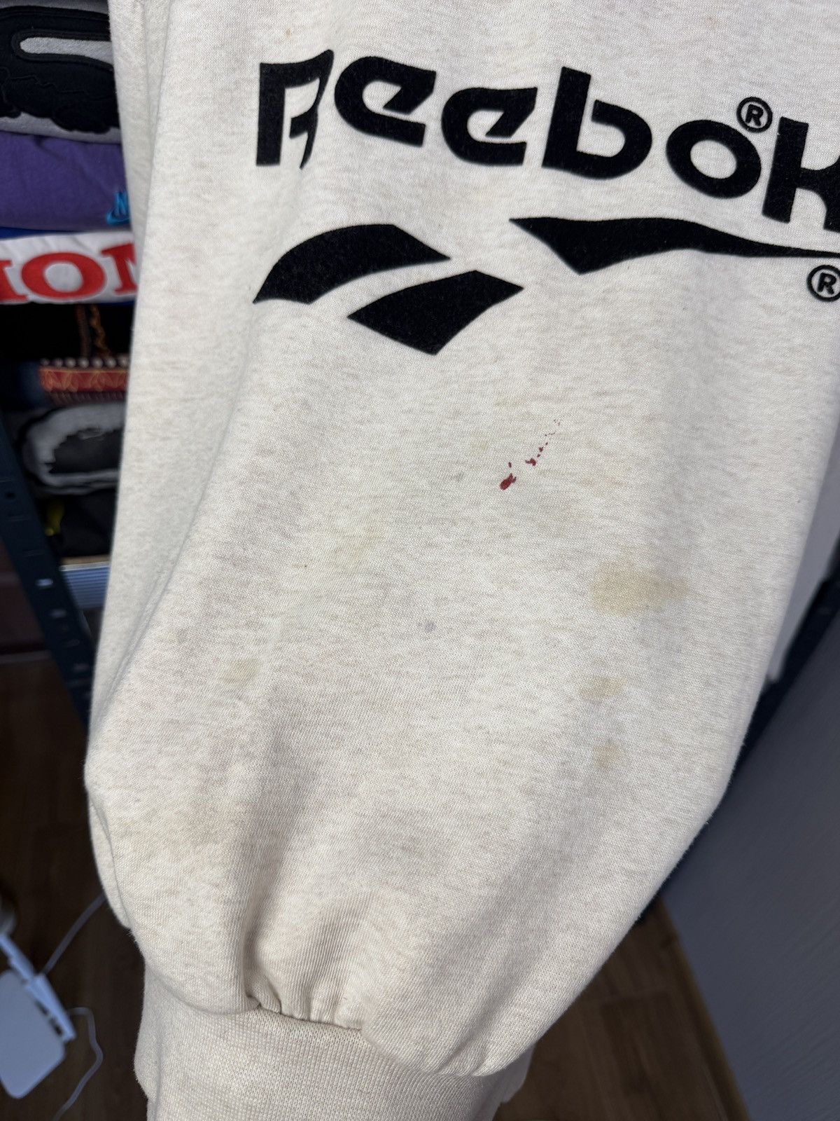 Pro Player Rare retro jersey Liverpool Reebok sweatshirt 90s fan footba Size US XL / EU 56 / 4 - 14 Thumbnail