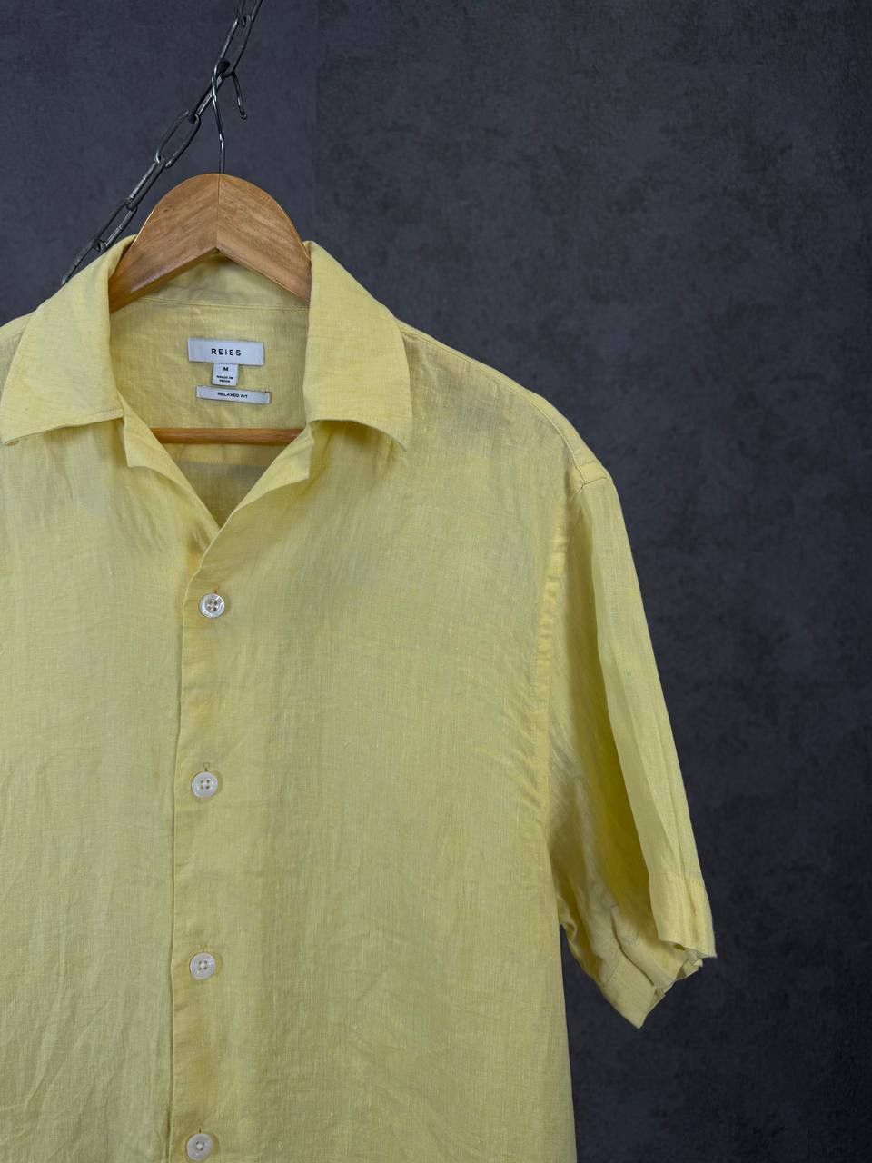 Reiss Reiss designer linen shirt Size US M / EU 48-50 / 2 - 2 Thumbnail