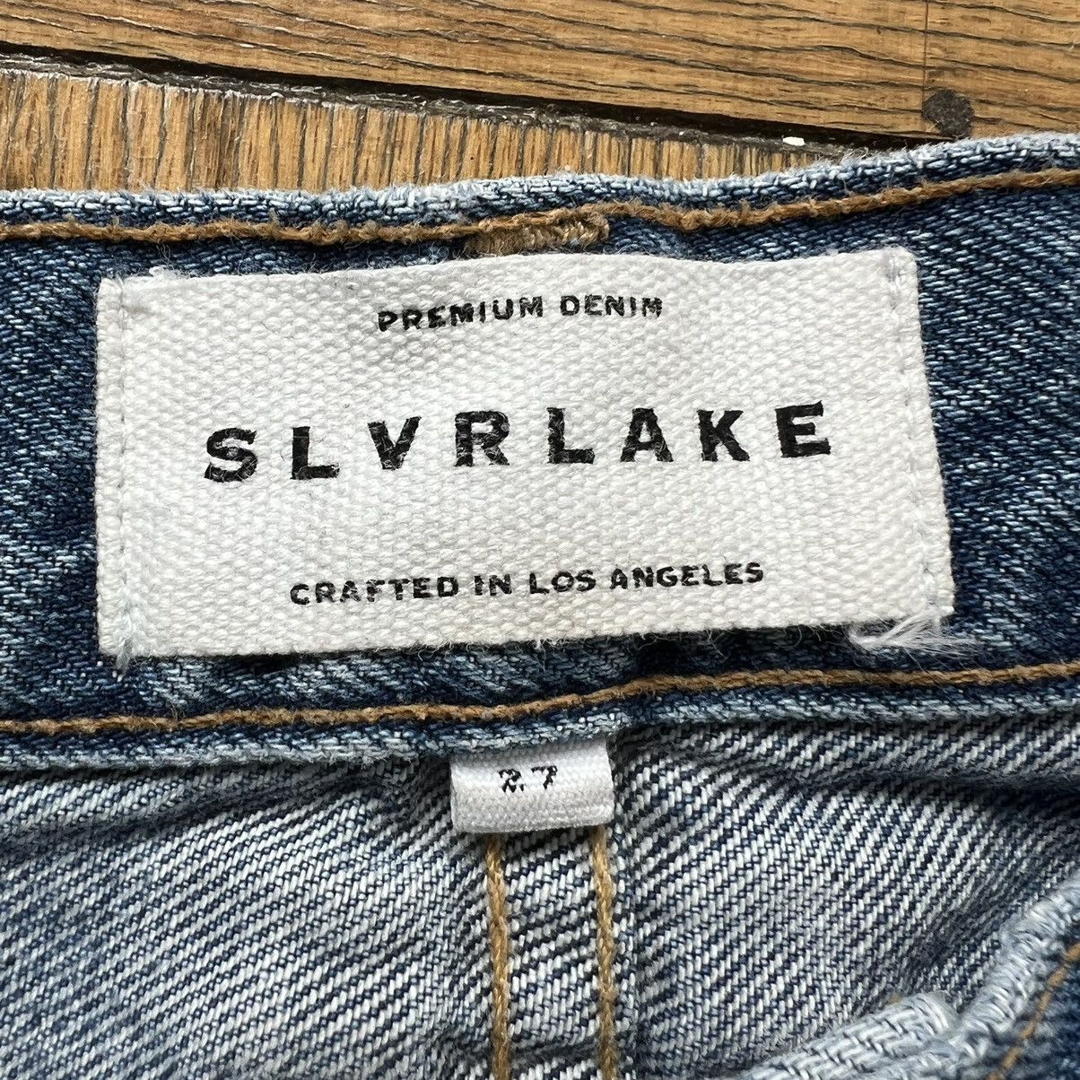 SLVRLAKE slvrlake roxy jeans light blue size 27 Size 27" / US 4 / IT 40 - 2 Thumbnail