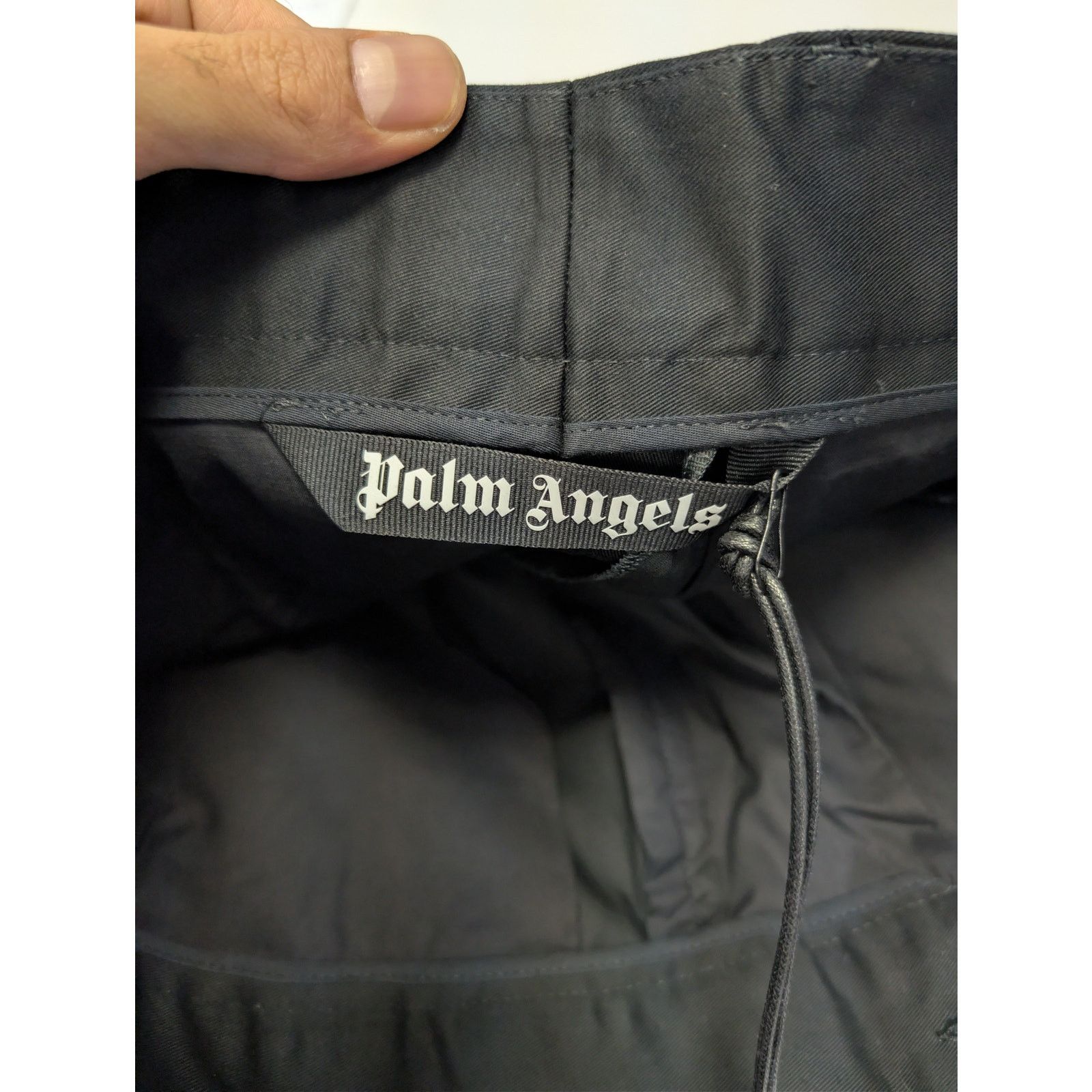 Palm Angels o1rshd1 Racing Chino Pants in Black / Red Size US 36 / EU 52 - 16 Thumbnail
