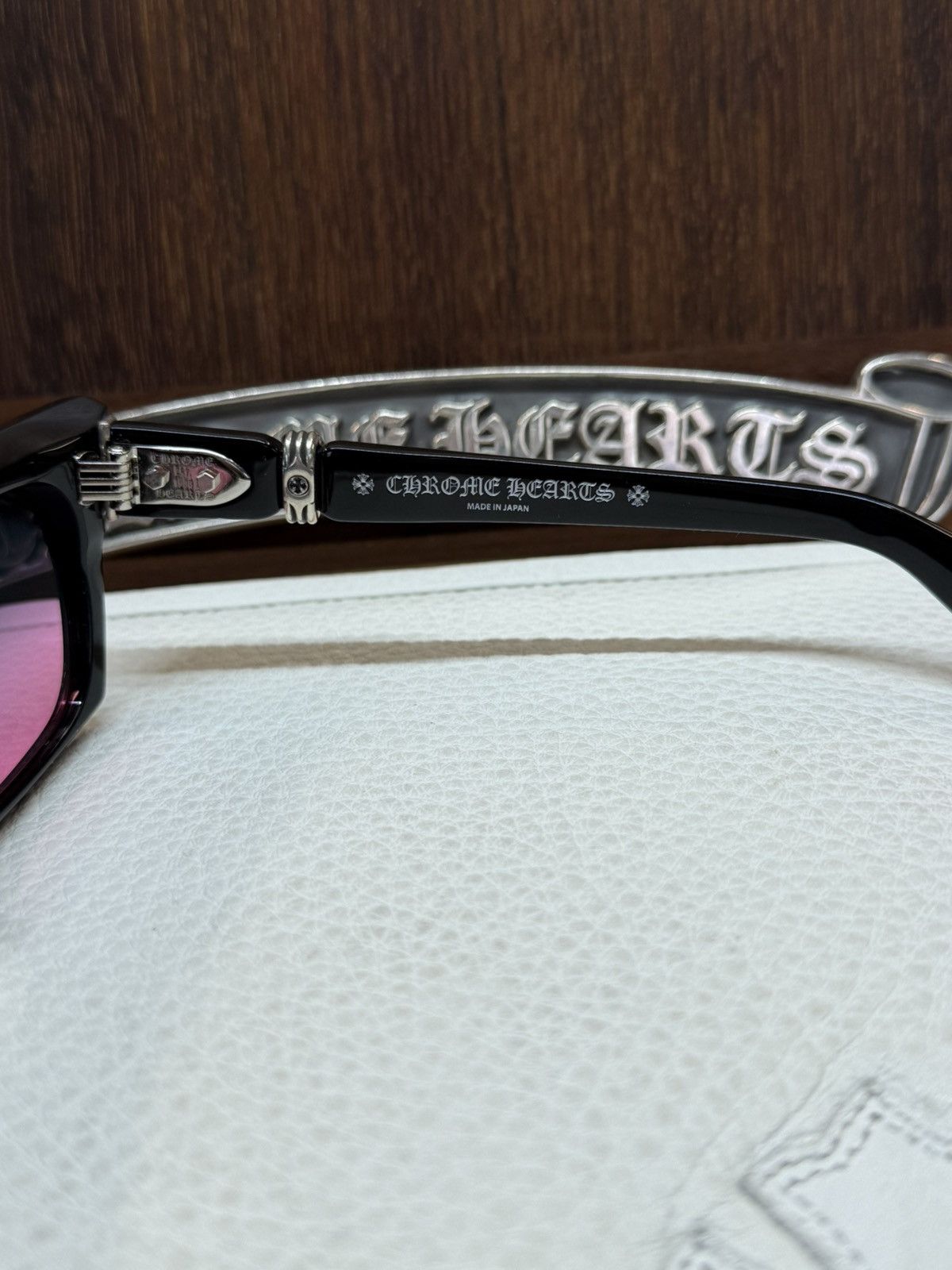 Chrome Hearts Chrome Hearts Cliterally Sunglasses Size ONE SIZE - 9 Thumbnail