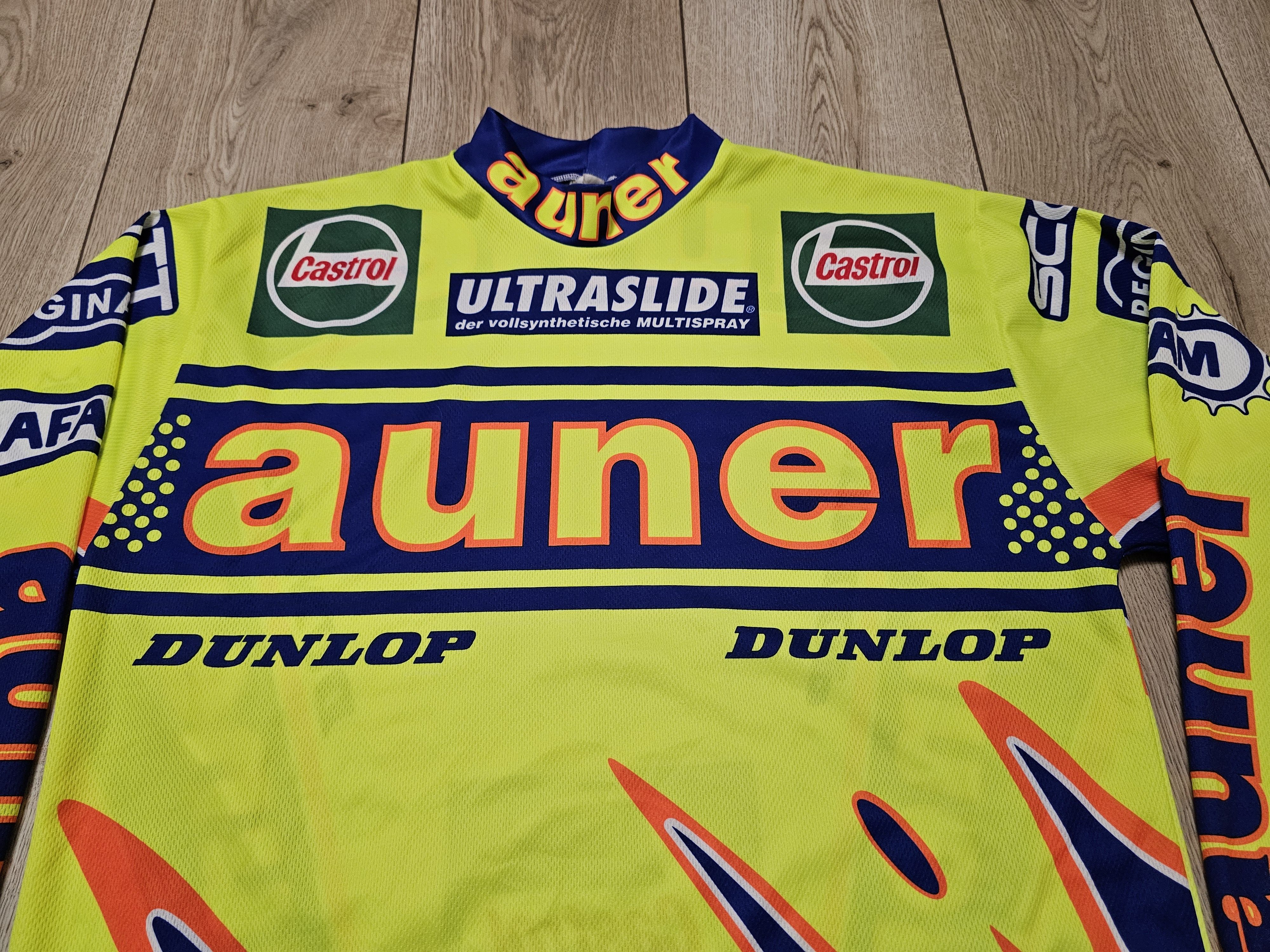 Vintage DUNLOP RACING VINTAGE SHIRT LONG JERSEY CASTROL RACING Size US M / EU 48-50 / 2 - 3 Thumbnail