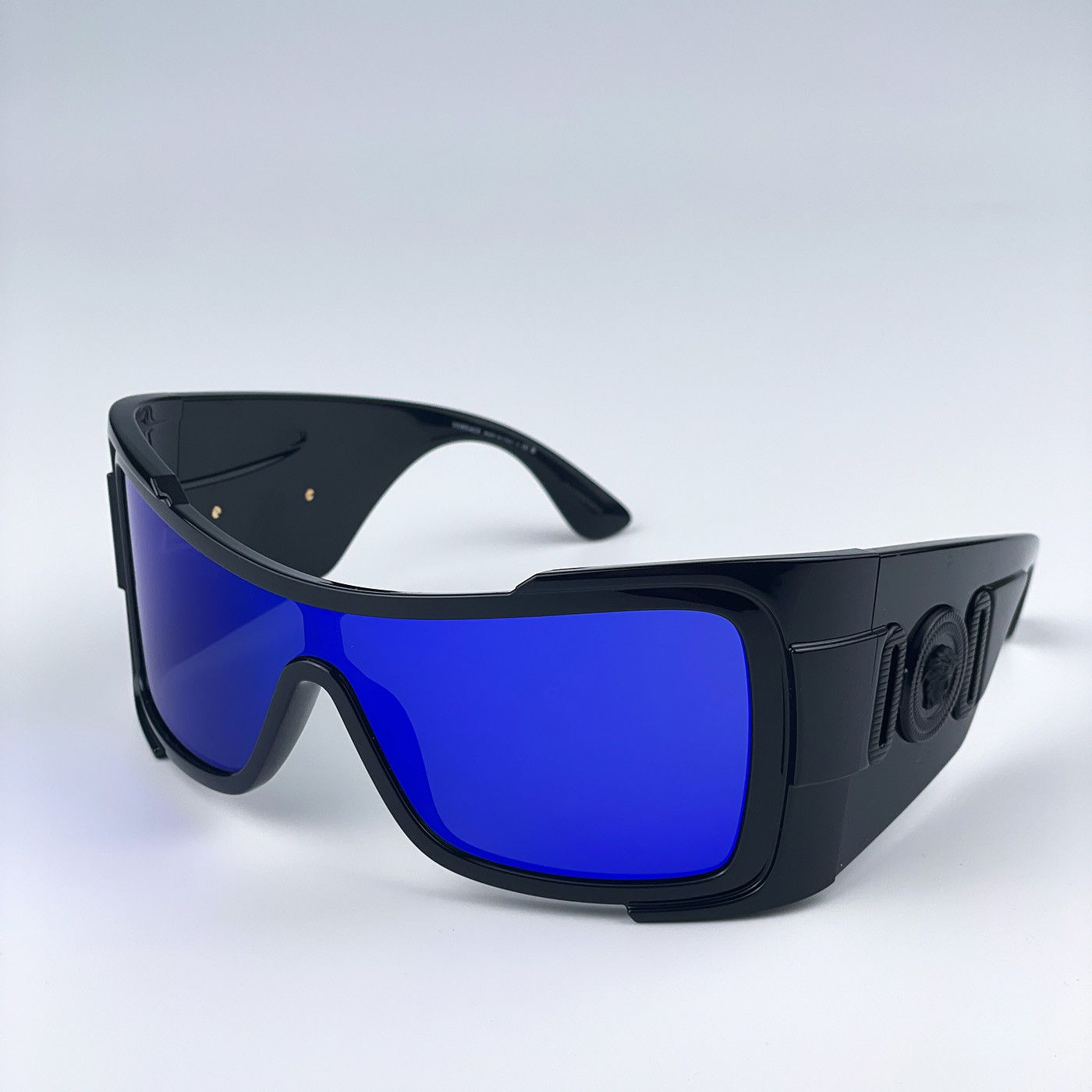 Versace NEW Versace VE4451 GB1/55 Wraparound Unisex Sunglasses Size ONE SIZE - 2 Thumbnail