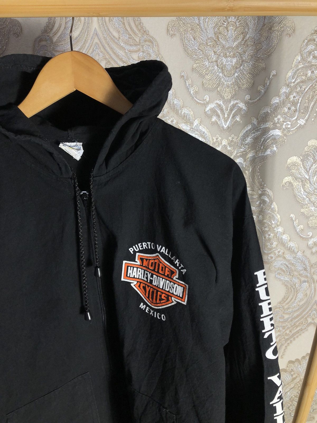 Harley Davidson VERY RARE HARLEY DAVIDSON MEXICO MOTORCYCLE LIGHT JACKET 90s Size US M / EU 48-50 / 2 - 3 Thumbnail