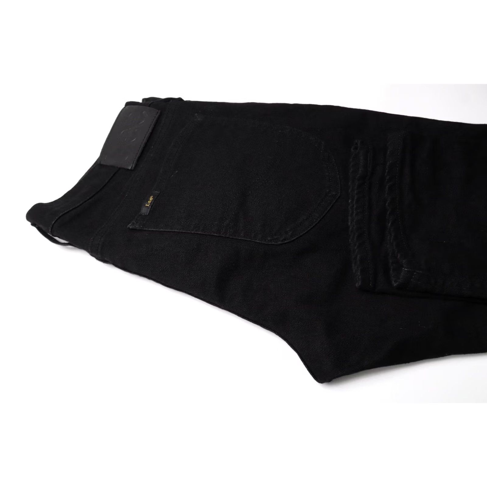 Lee LEE Jeans Luke Slim Fit Black Denim Stretch Men's W32/L32 Zip Fly Logo Size US 32 / EU 48 - 5 Thumbnail