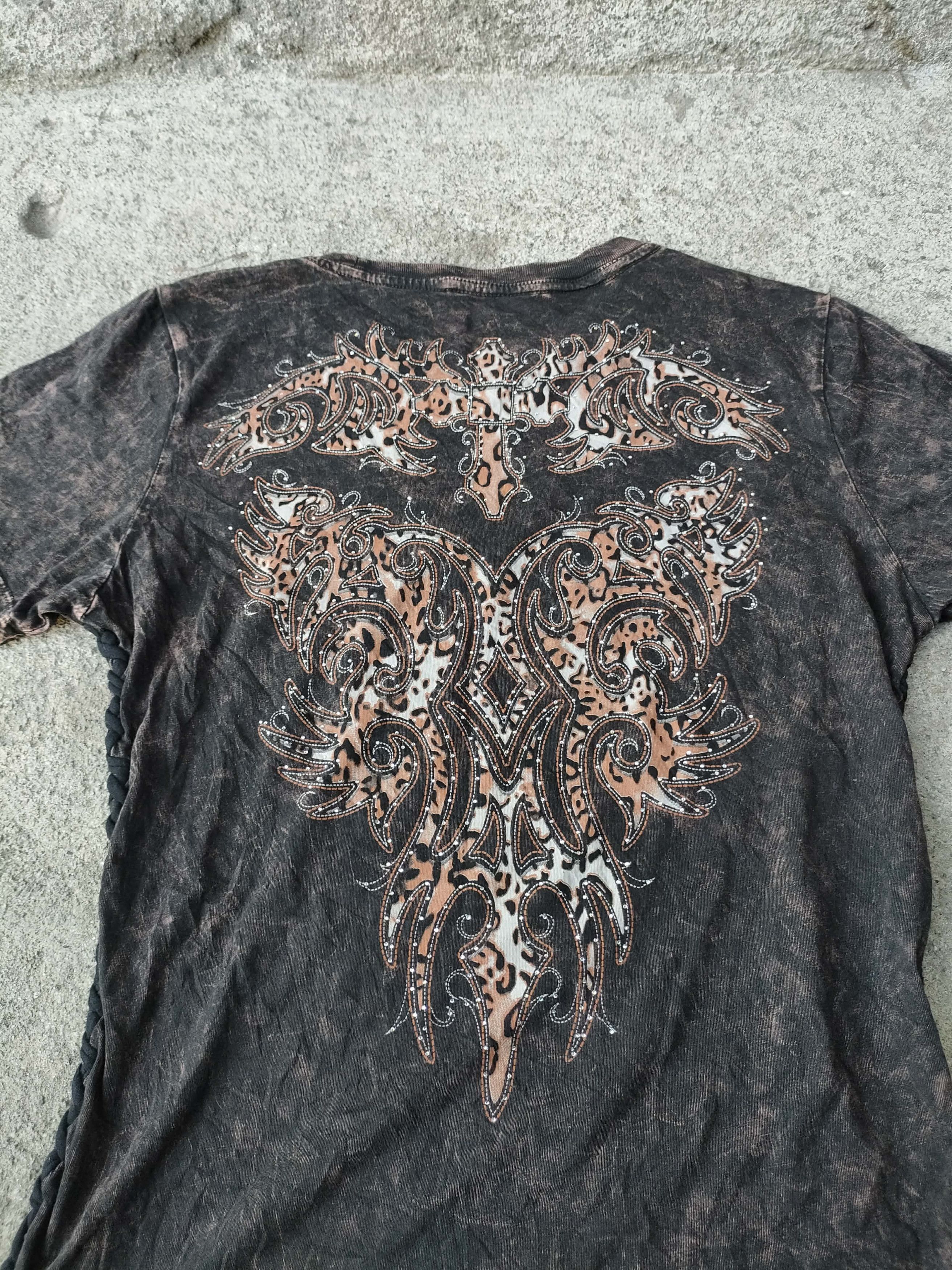 Affliction Rare Y2k Affliction Karabeth Shirt Size M / US 6-8 / IT 42-44 - 4 Thumbnail