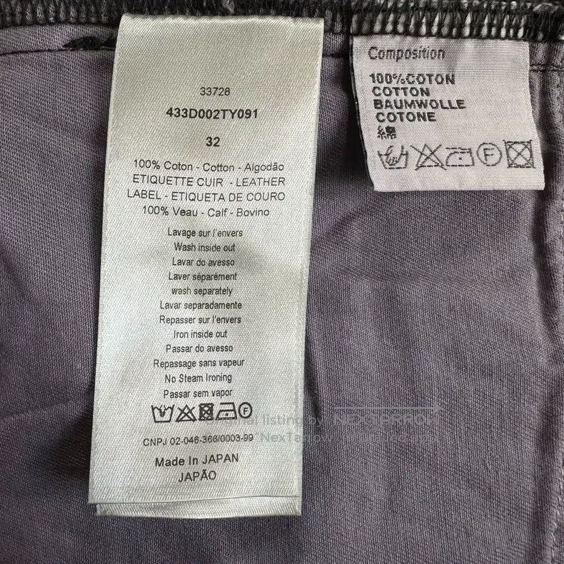 Dior Dior Light Gray Paint Starry Splash Denim Pants Size US 32 / EU 48 - 6 Thumbnail
