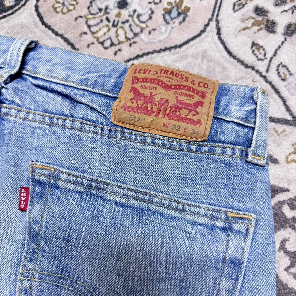 Levi's Levis 512 Denim Slim Fit Jeans Size US 34 / EU 50 - 7 Thumbnail