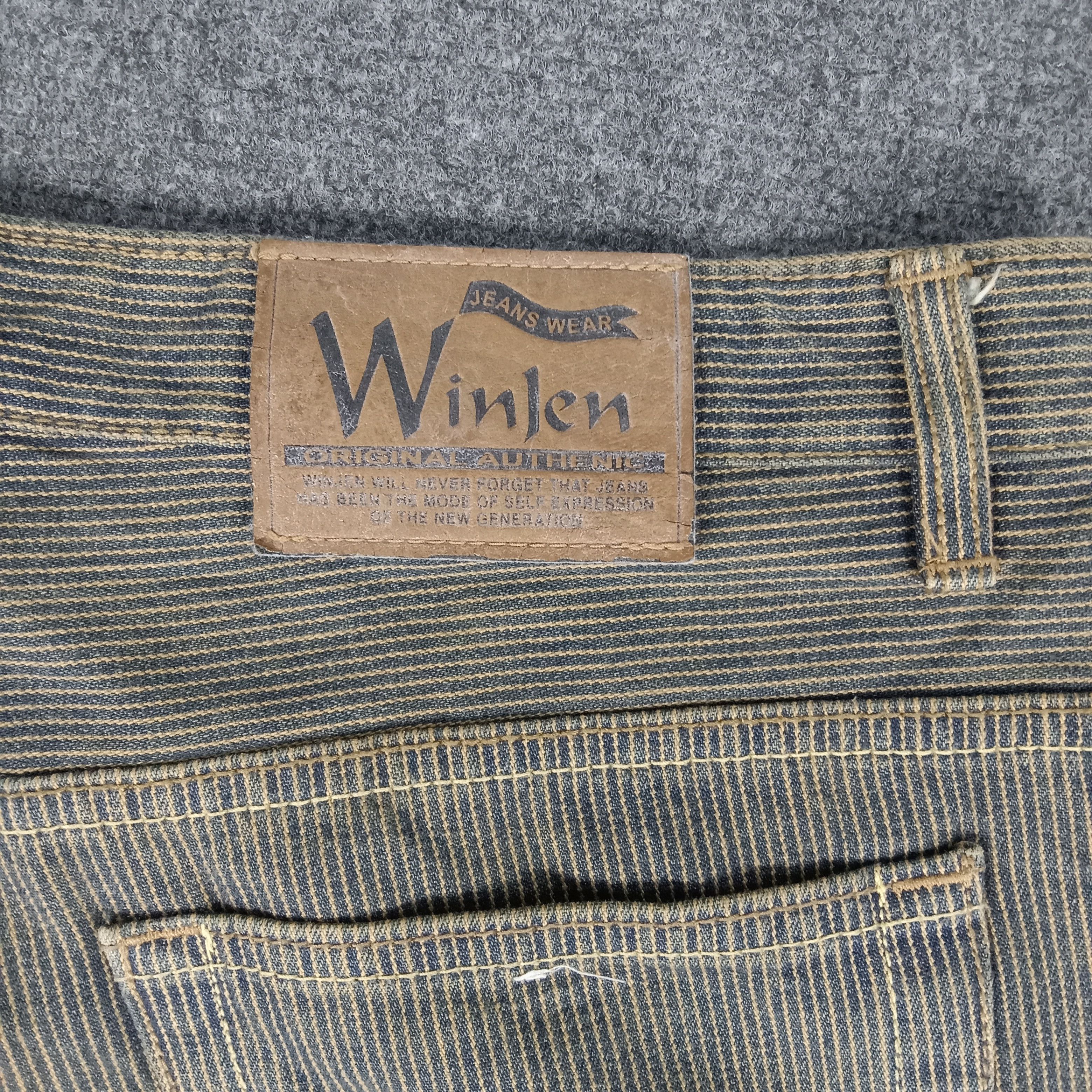 Japanese Brand × Vintage Winden Rare Double Waist Japanese Denim Jeans Size US 30 / EU 46 - 9 Thumbnail