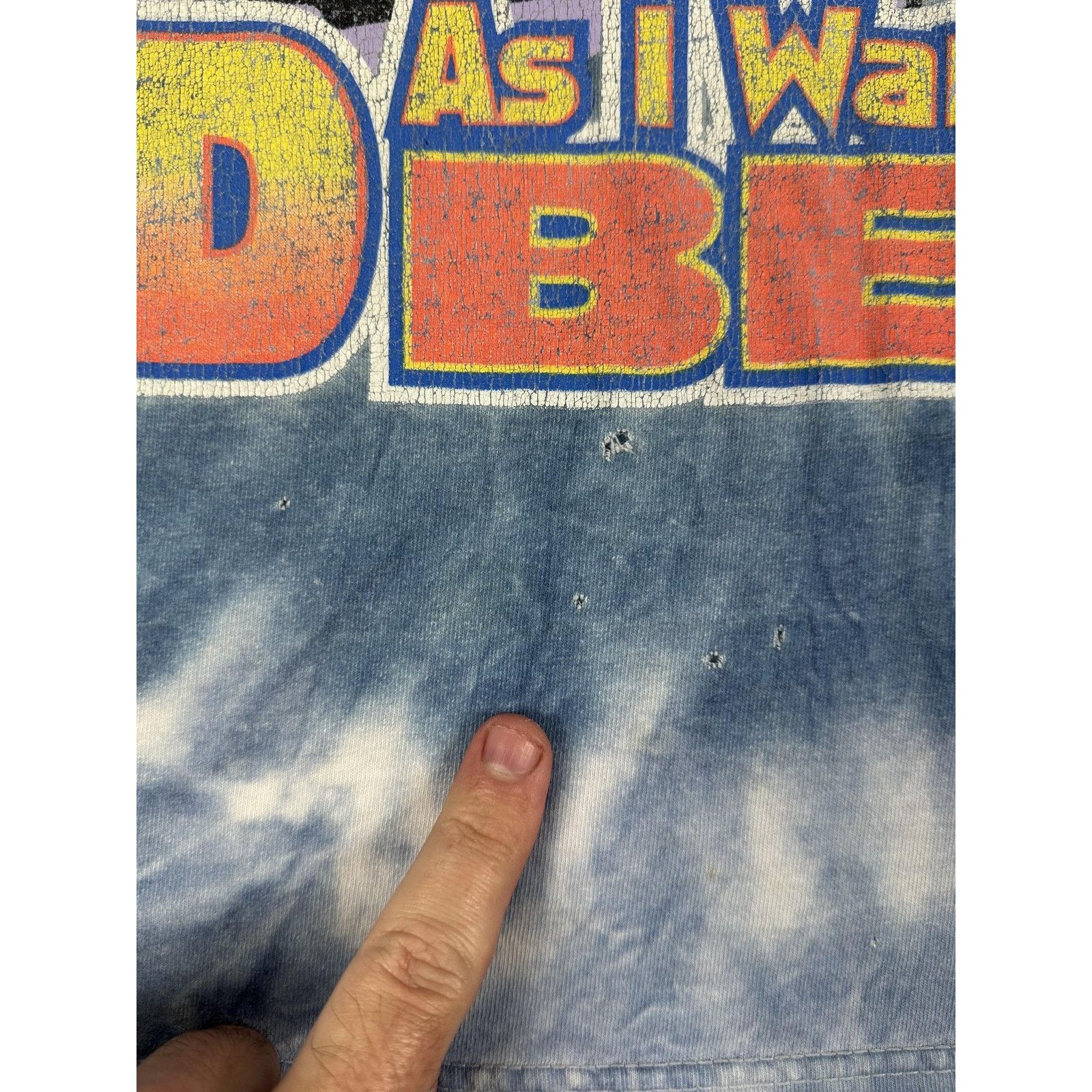 Other Betty Boop Shirt Sz L Tie Dye Bad As I Wanna Be Freeze Y2K Size US L / EU 52-54 / 3 - 6 Thumbnail