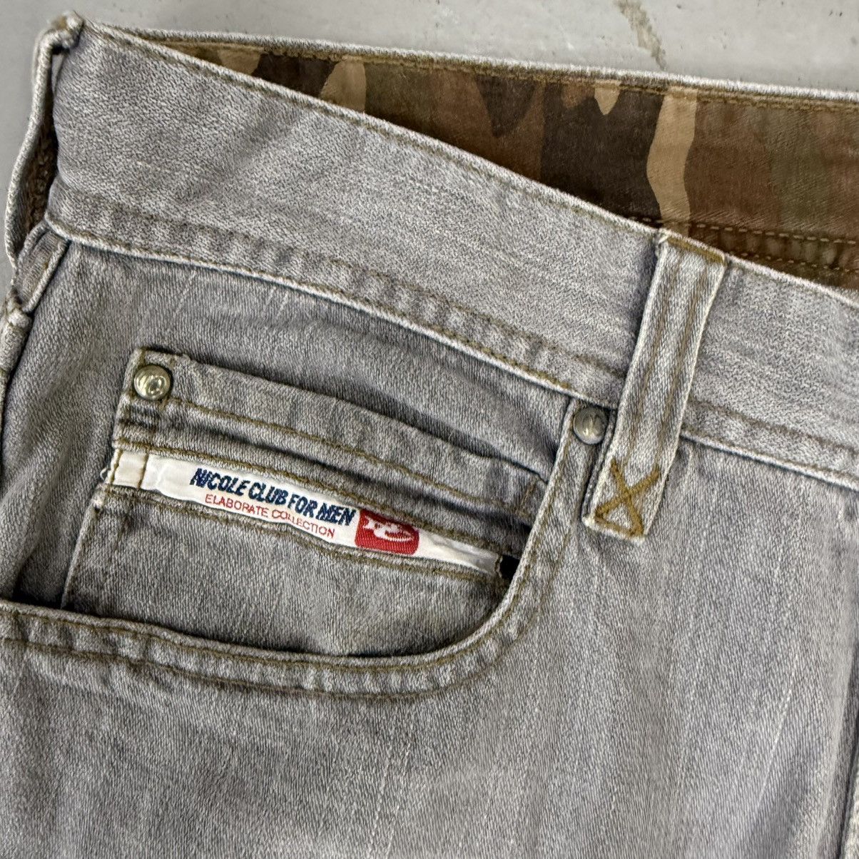 Nicole Club Nicole Club For Men Grey Denim Jeans Size US 32 / EU 48 - 5 Thumbnail