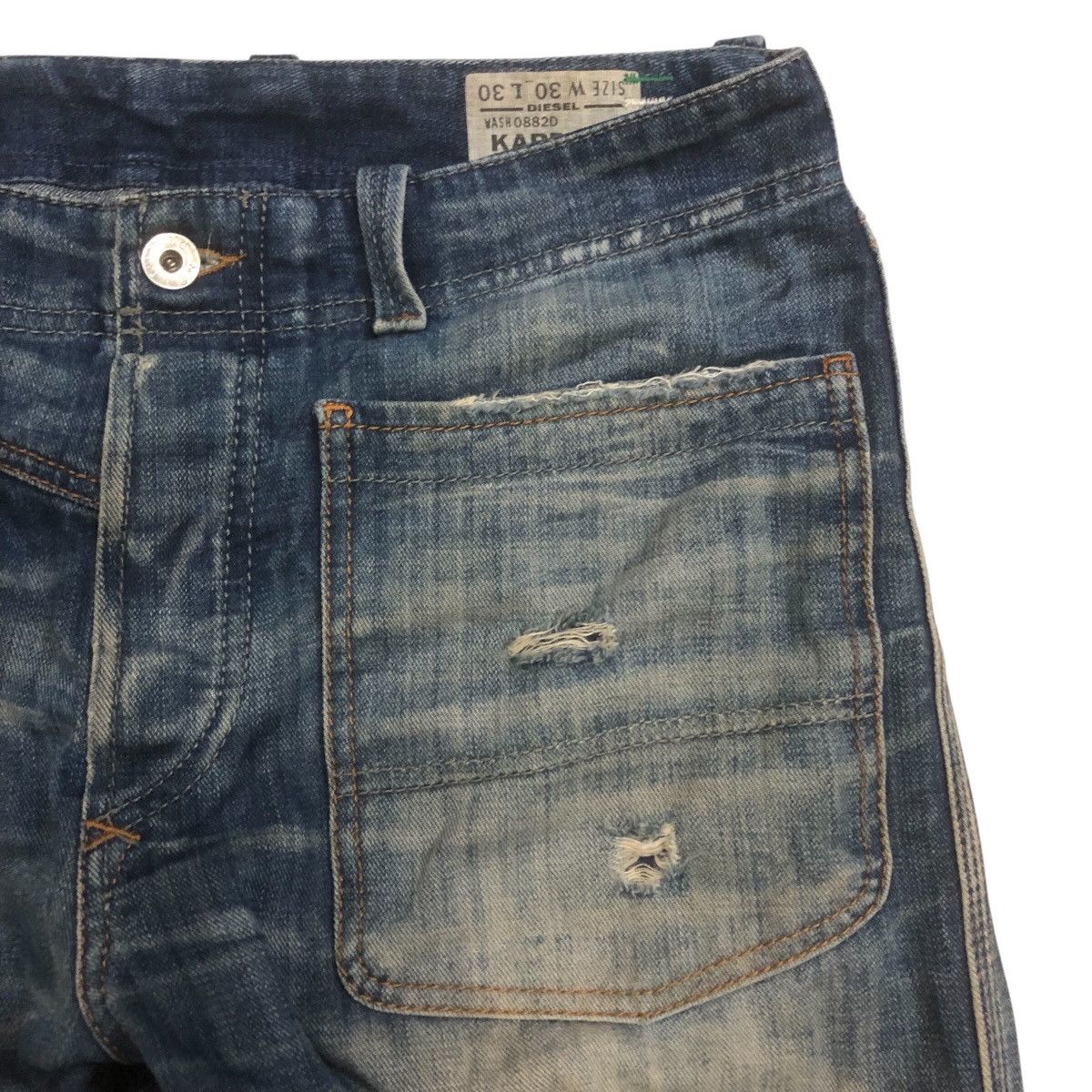 Diesel Diesel Kardeex Button Regular Straight Bush Pant Jeans Size US 30 / EU 46 - 4 Thumbnail