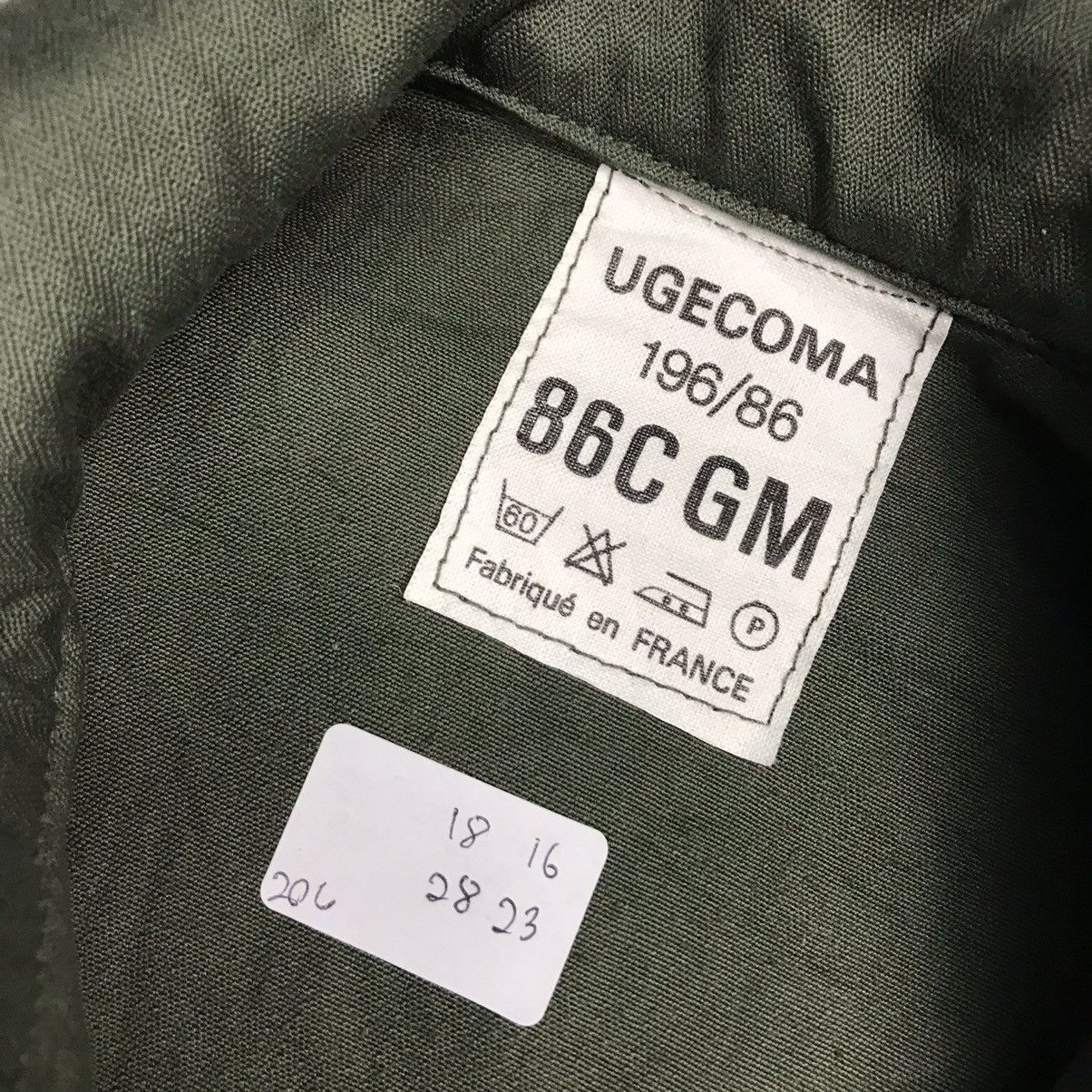 Vintage Vintage ugecoma zipper Military Jacket Size US XS / EU 42 / 0 - 10 Thumbnail