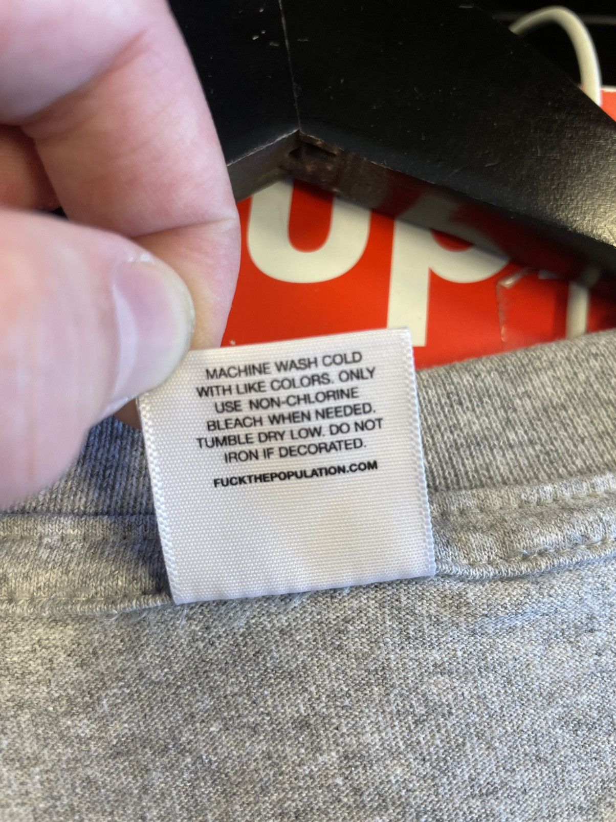 Fuck The Population FTP Tee Size US XXL / EU 58 / 5 - 3 Thumbnail