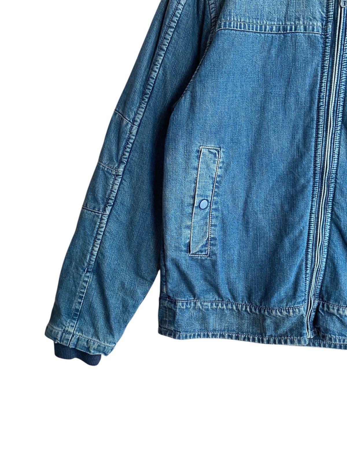 Johnbull Rare Vintage Japanese Brand Johnbull Fur Denim Jacket 1990s Size US L / EU 52-54 / 3 - 5 Thumbnail