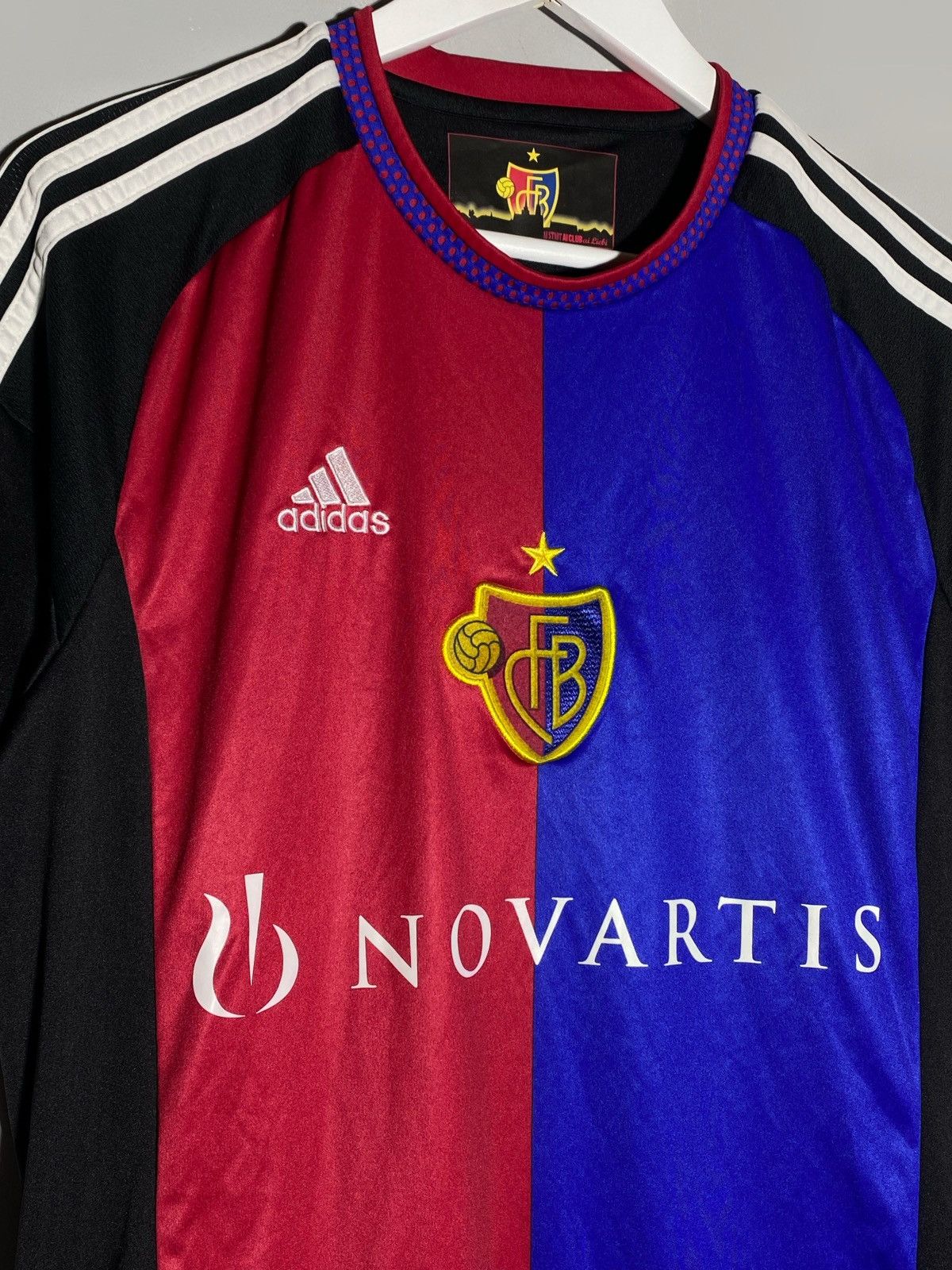 Adidas Adidas FC Basel 2015/16 Home Football Shirt Soccer Jersey Size US M / EU 48-50 / 2 - 3 Thumbnail