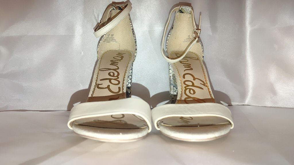 Sam Edelman Sam Edelman Yaro Heeled Peep Toe Size 7 Size US 7 / IT 37 - 4 Thumbnail