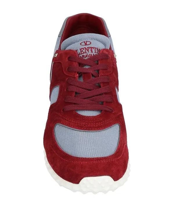 Valentino o1y0525 Low-Top Sneakers in Brick Red/Gray Size US 7 / EU 40 - 1 Thumbnail