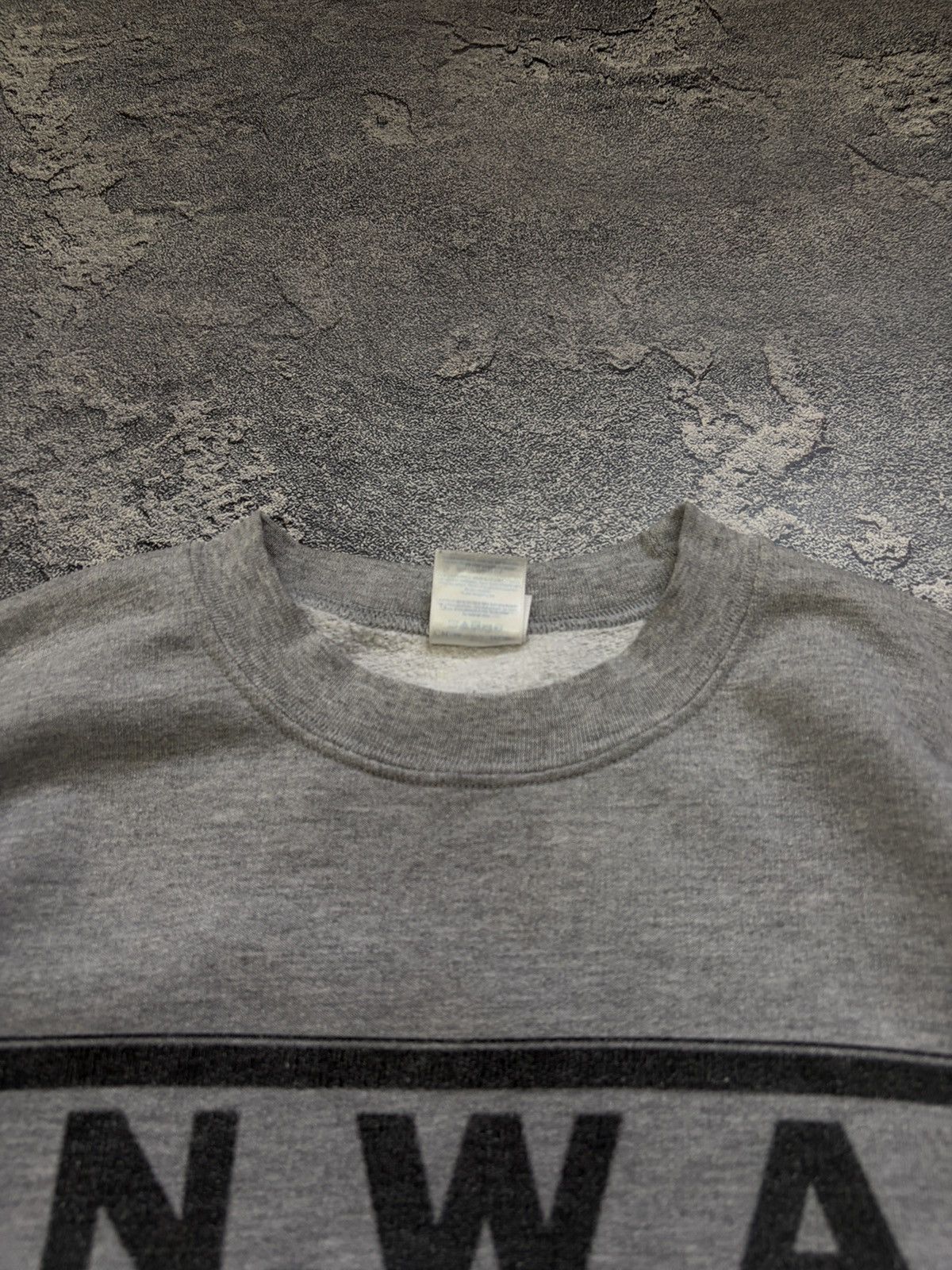 Gildan Vintage N.W.A. Hip Hop Rap Sweatshirt Grey S Size US S / EU 44-46 / 1 - 4 Thumbnail