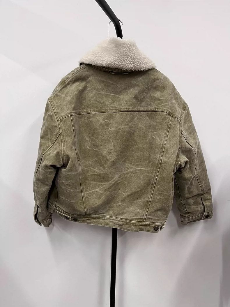 Acne Studios Acne Studios SS23 Face Single-Breasted Loose Coat with Deta Size US XS / EU 42 / 0 - 2 Thumbnail