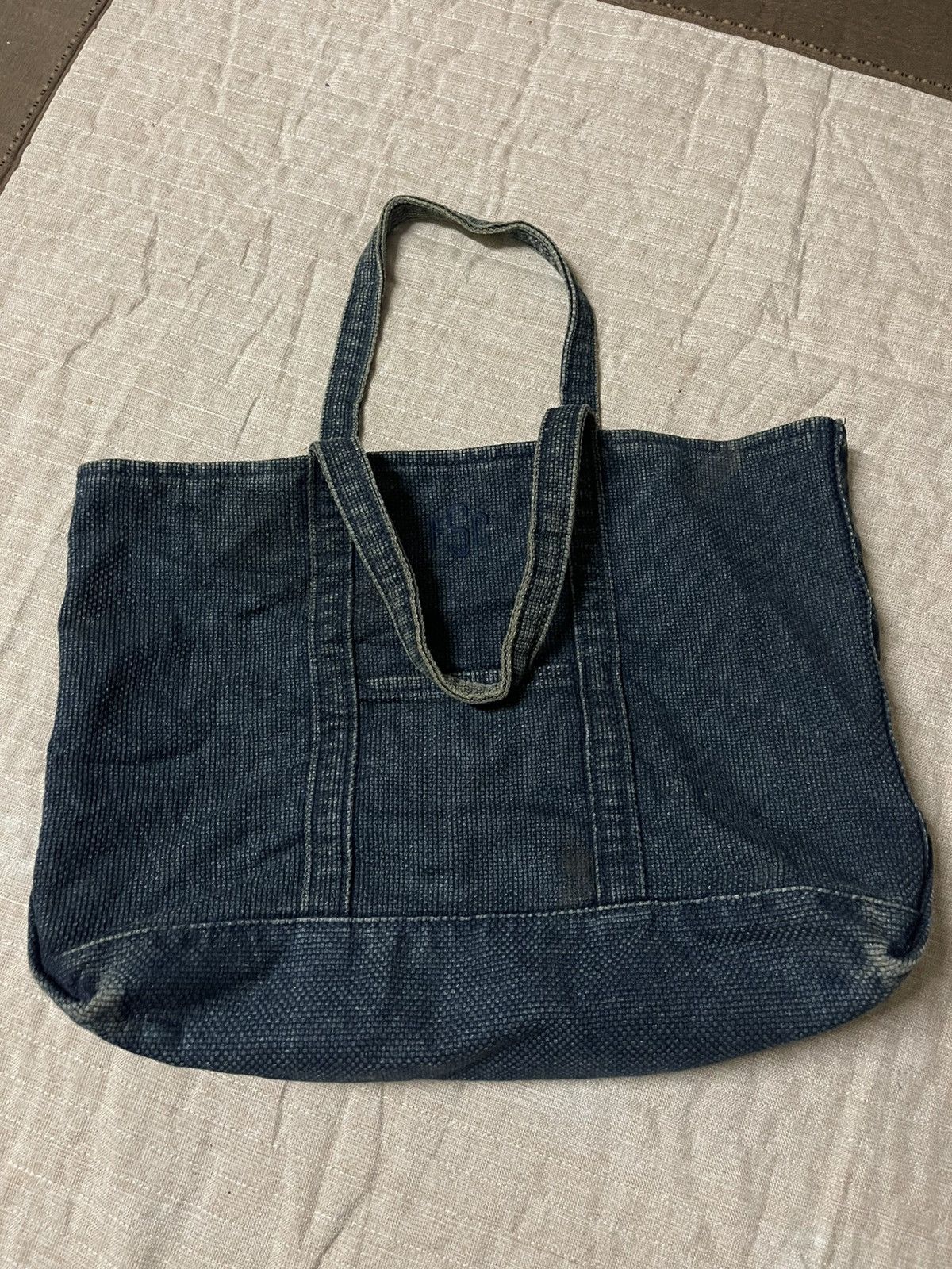 Freemans Sporting Club Freemans sporting club indigo jeans tote bags Size ONE SIZE - 1 Thumbnail