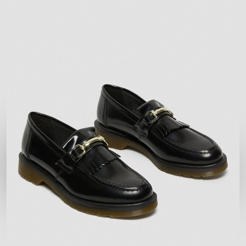 Dr. Martens Dr Martens Adrian Snaffle Loafers Women’s 8 Black Smooth Le Size US 8 / IT 38 - 2 Thumbnail