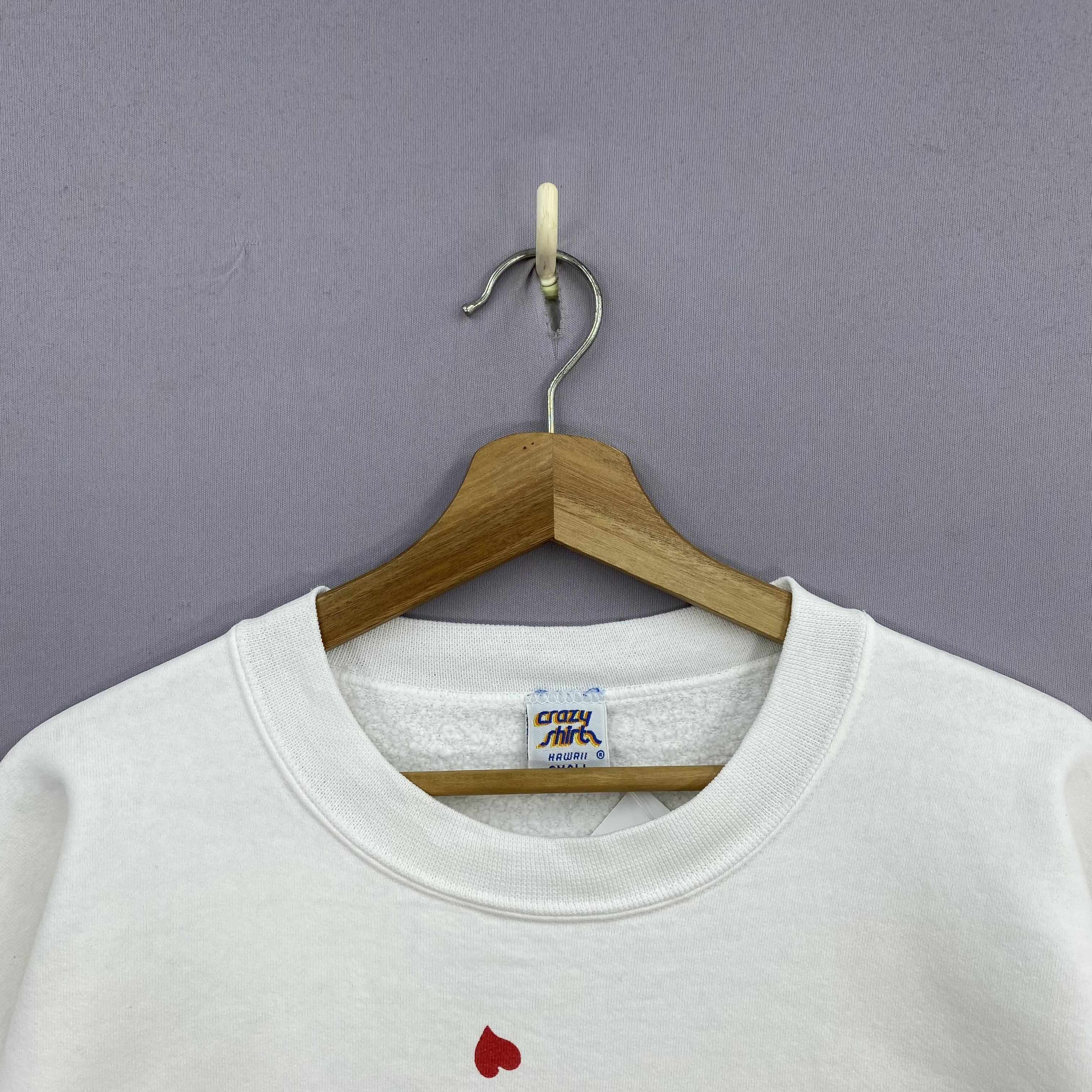 Vintage Vintage 90s Crazy Shirt B Kliban Cat Valentine Sweater Size US M / EU 48-50 / 2 - 10 Thumbnail