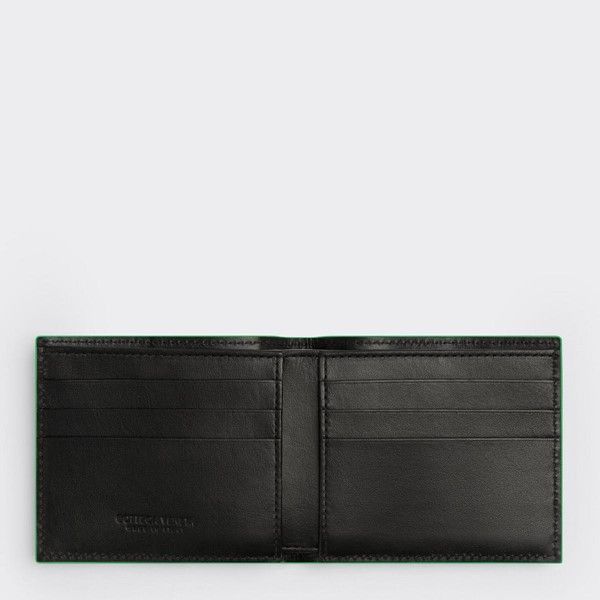 Bottega Veneta o1w1db10525 Size: OS / Cassette Bi-Fold Wallet in Black Size ONE SIZE - 2 Thumbnail