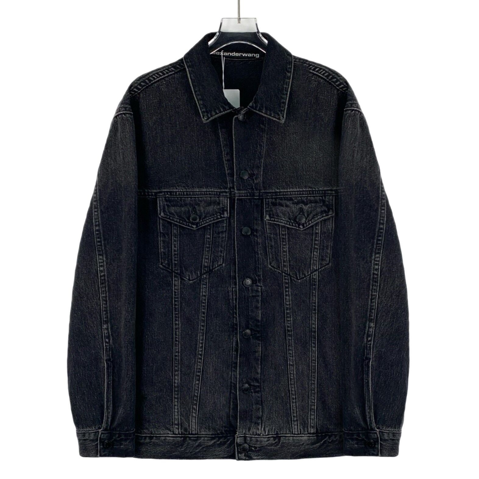 Alexander Wang Alexander Wang Black Daze Denim Jacket S Size US S / EU 44-46 / 1 - 1 Thumbnail