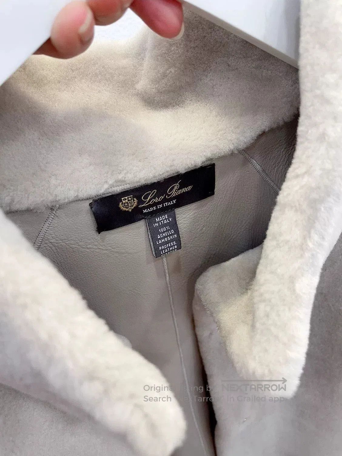 Loro Piana gray fur-lined cape by Loro Piana. Size US S / EU 44-46 / 1 - 3 Thumbnail